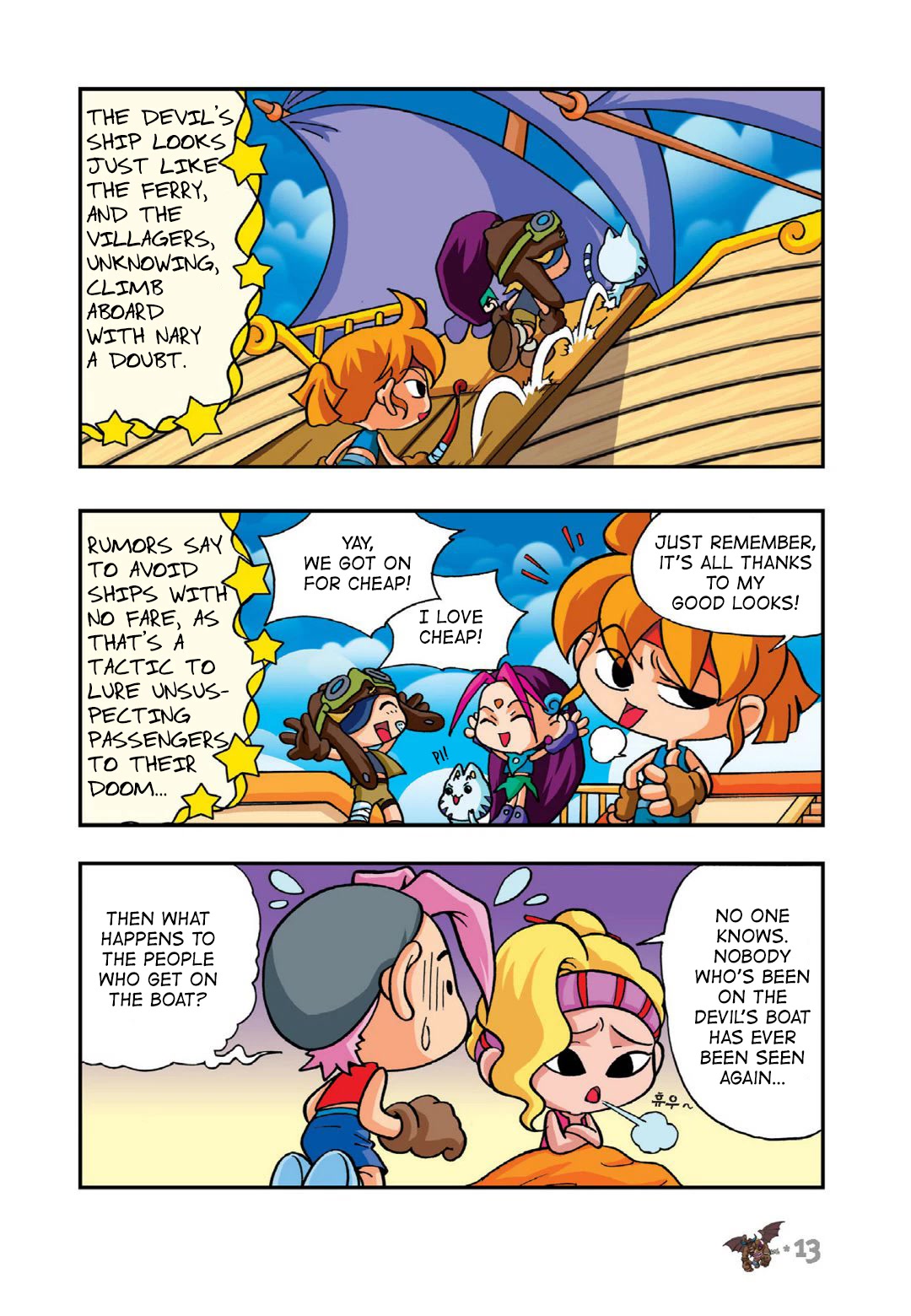Comic Maplestory Offline RPG Chapter 6 page 11 - Chapter 6: Morning at Florina!