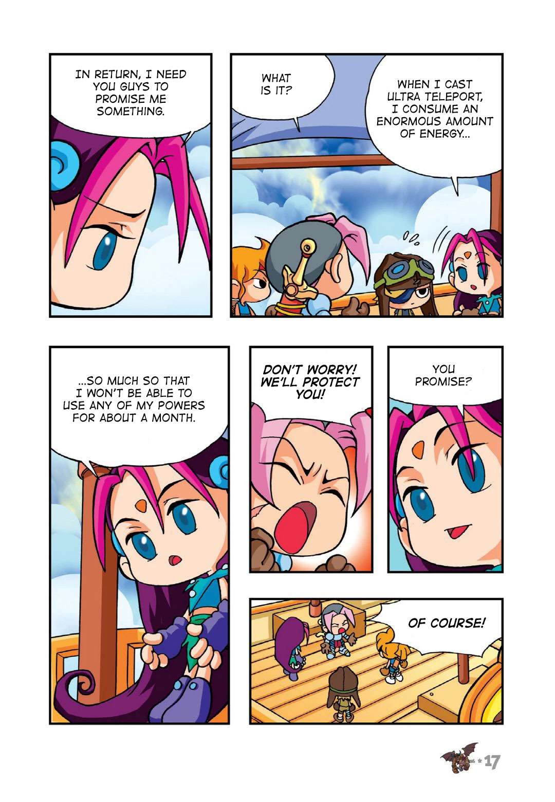 Comic Maplestory Offline RPG Chapter 6 page 15 - Chapter 6: Morning at Florina!