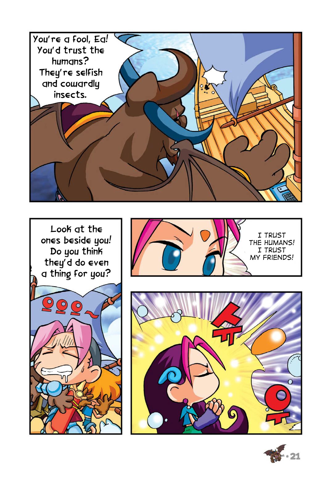 Comic Maplestory Offline RPG Chapter 6 page 19 - Chapter 6: Morning at Florina!