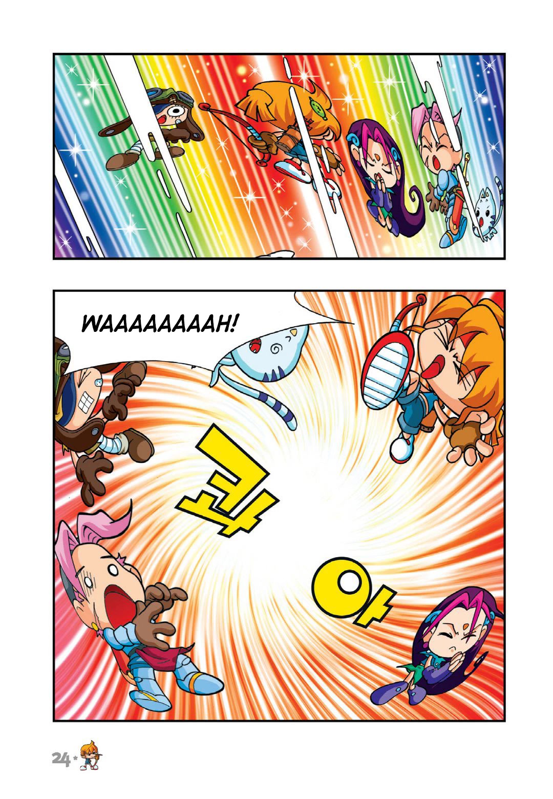 Comic Maplestory Offline RPG Chapter 6 page 22 - Chapter 6: Morning at Florina!