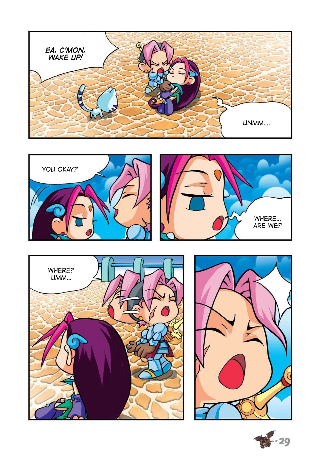Comic Maplestory Offline RPG Chapter 6 page 27 - Chapter 6: Morning at Florina!