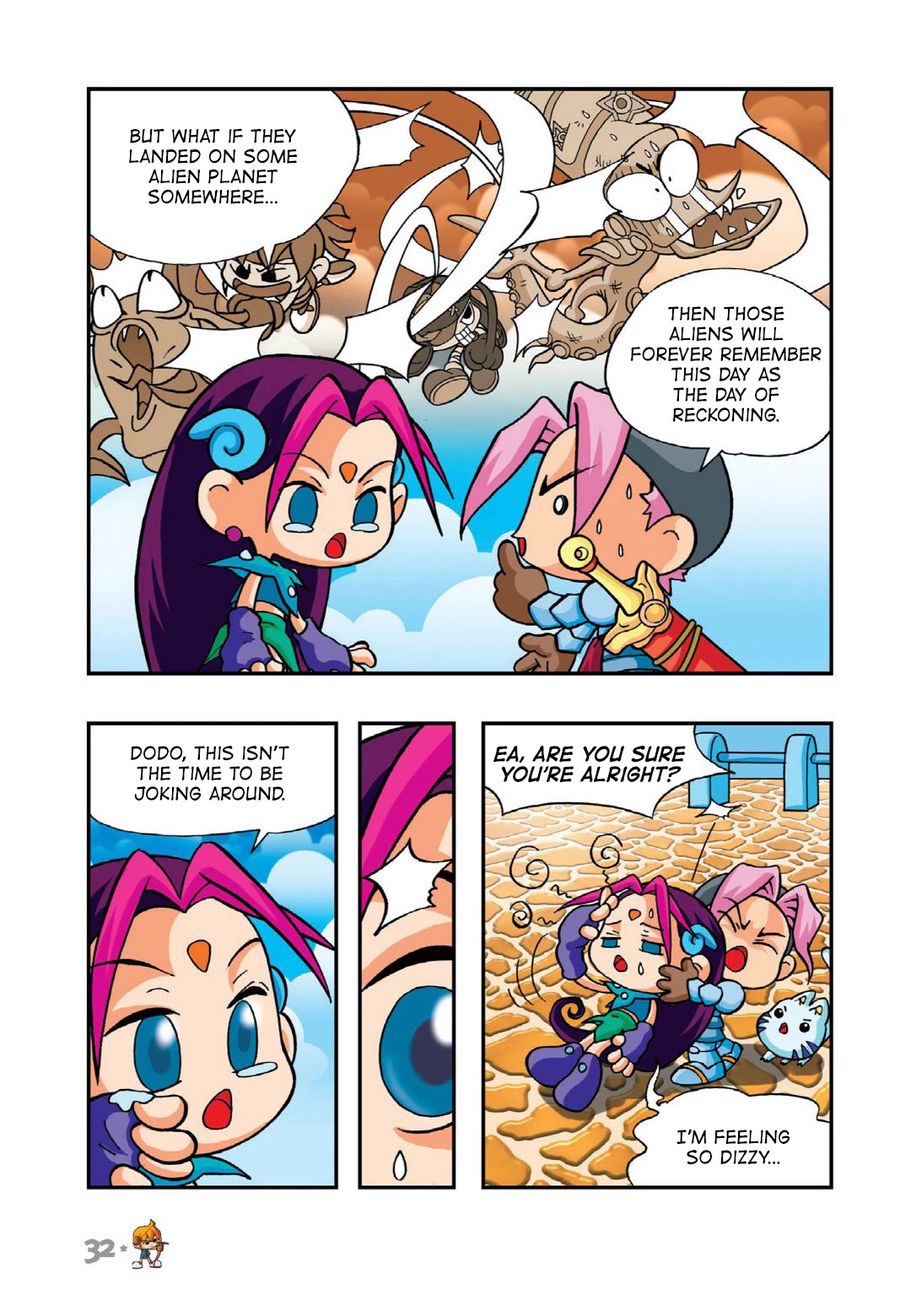 Comic Maplestory Offline RPG Chapter 6 page 30 - Chapter 6: Morning at Florina!
