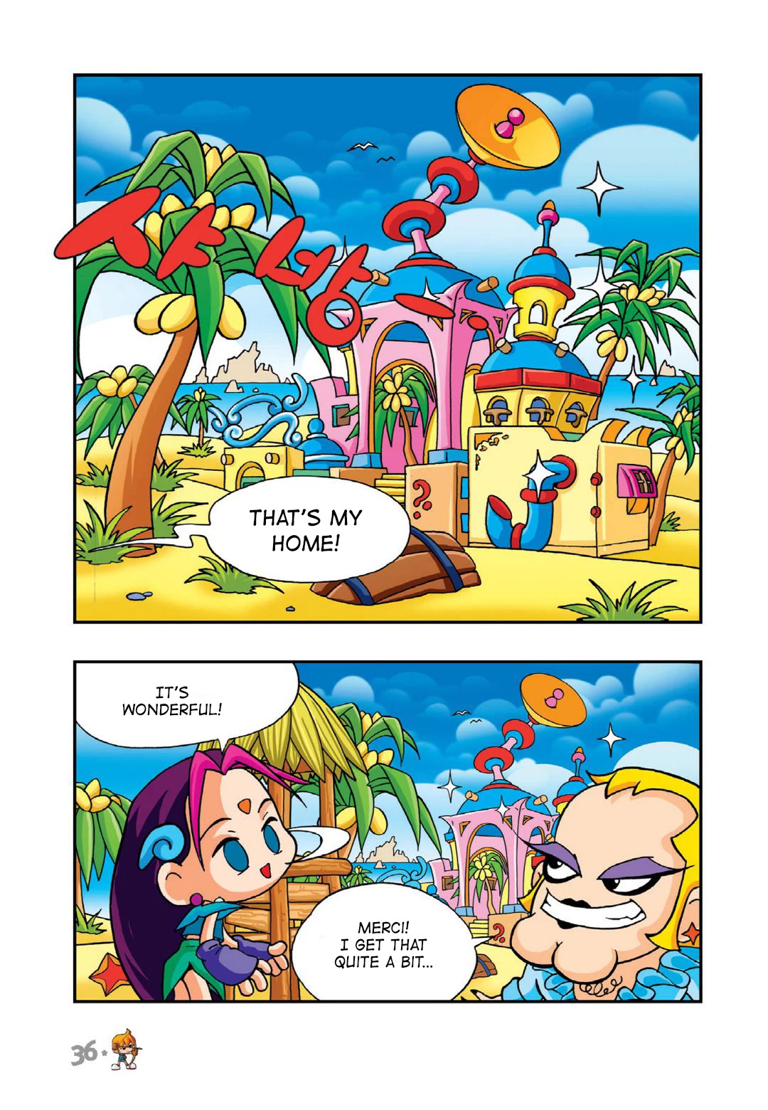 Comic Maplestory Offline RPG Chapter 6 page 34 - Chapter 6: Morning at Florina!