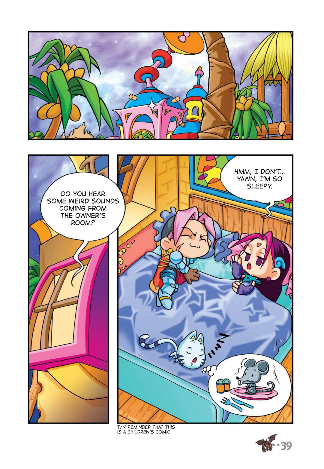 Comic Maplestory Offline RPG Chapter 6 page 37 - Chapter 6: Morning at Florina!