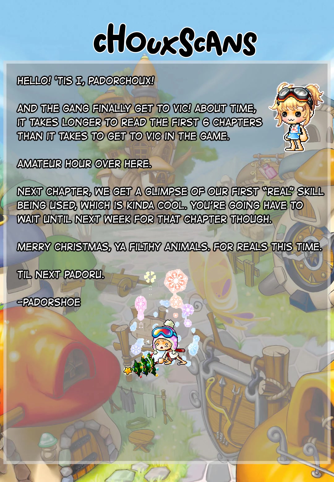 Comic Maplestory Offline RPG Chapter 6 page 50 - Chapter 6: Morning at Florina!