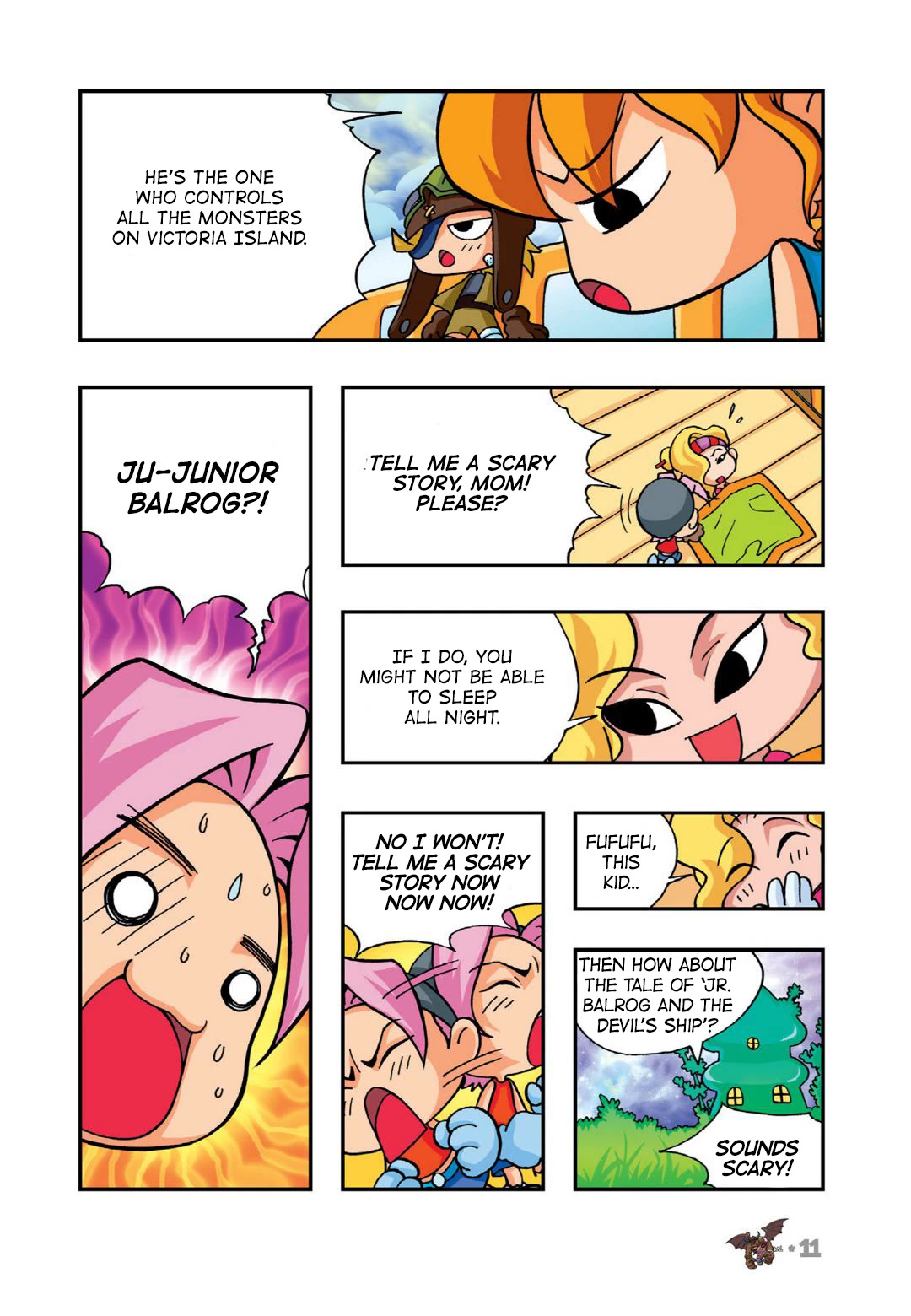 Comic Maplestory Offline RPG Chapter 6 page 9 - Chapter 6: Morning at Florina!