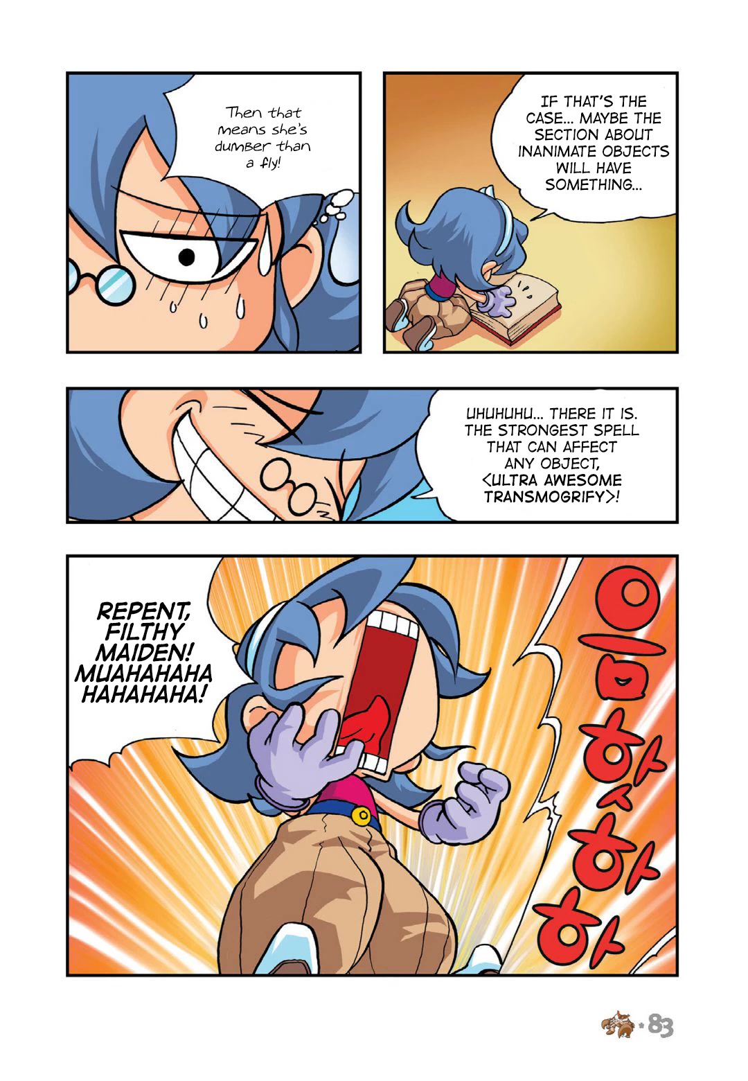 Comic Maplestory Offline RPG Chapter 7 page 37 - Chapter 7: The Neat Freak Magician Deliki