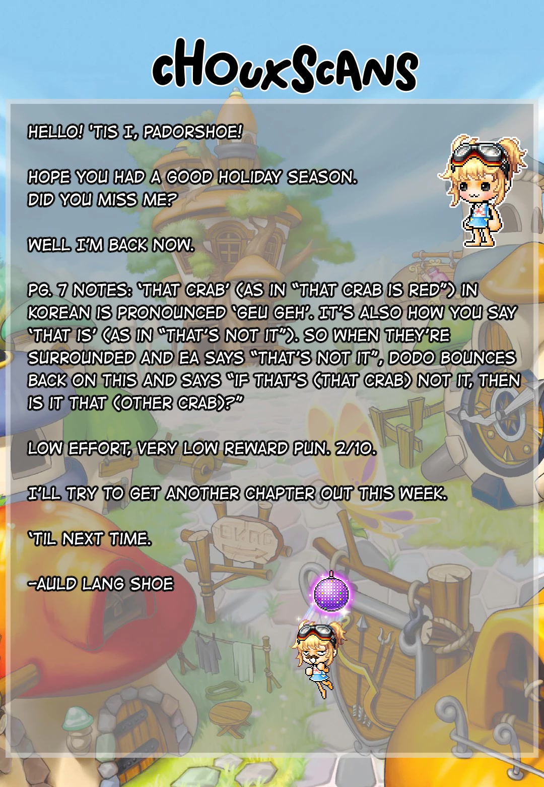 Comic Maplestory Offline RPG Chapter 7 page 43 - Chapter 7: The Neat Freak Magician Deliki