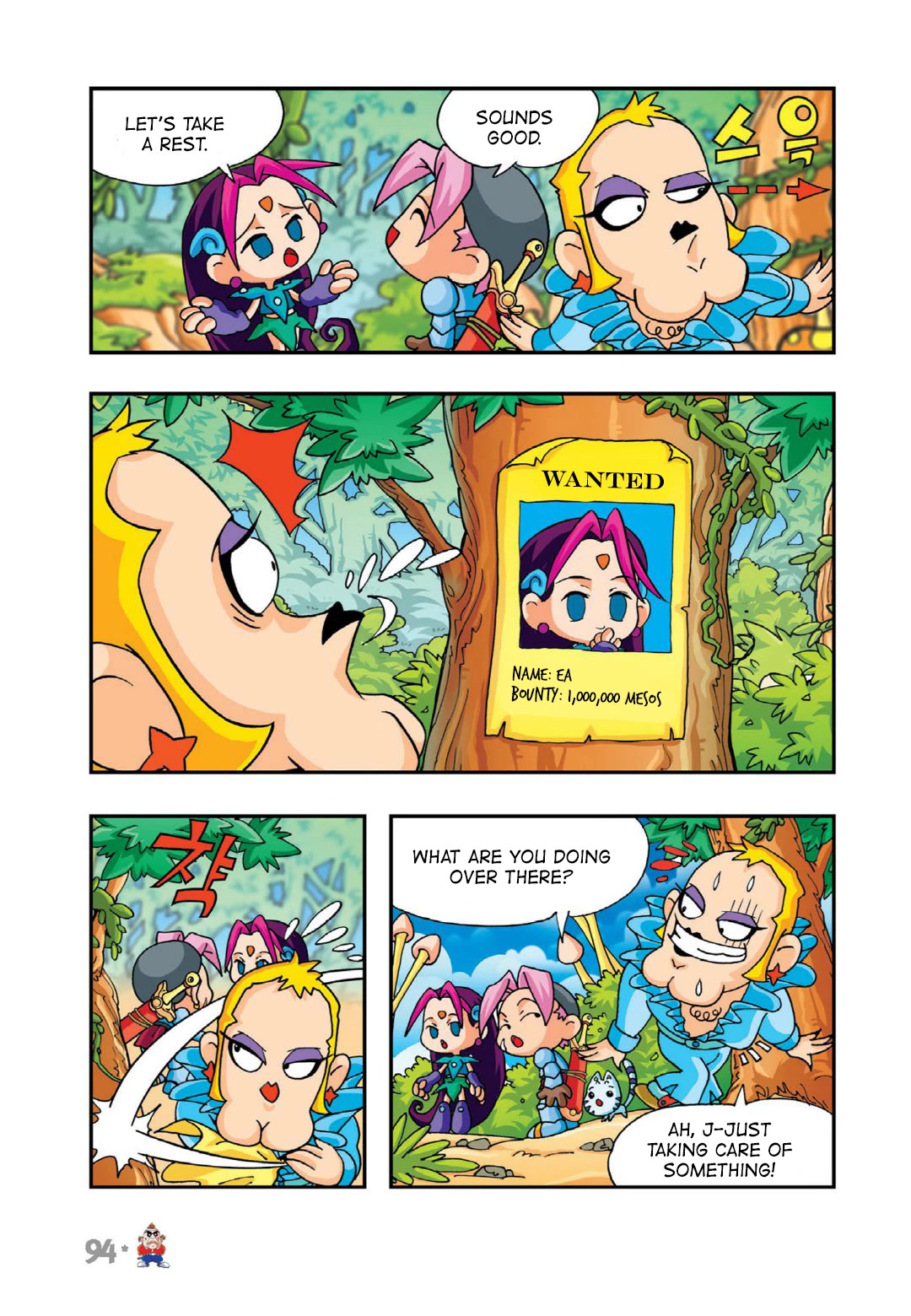 Comic Maplestory Offline RPG Chapter 8 page 10 - Chapter 8: Nohead the Bounty Hunter