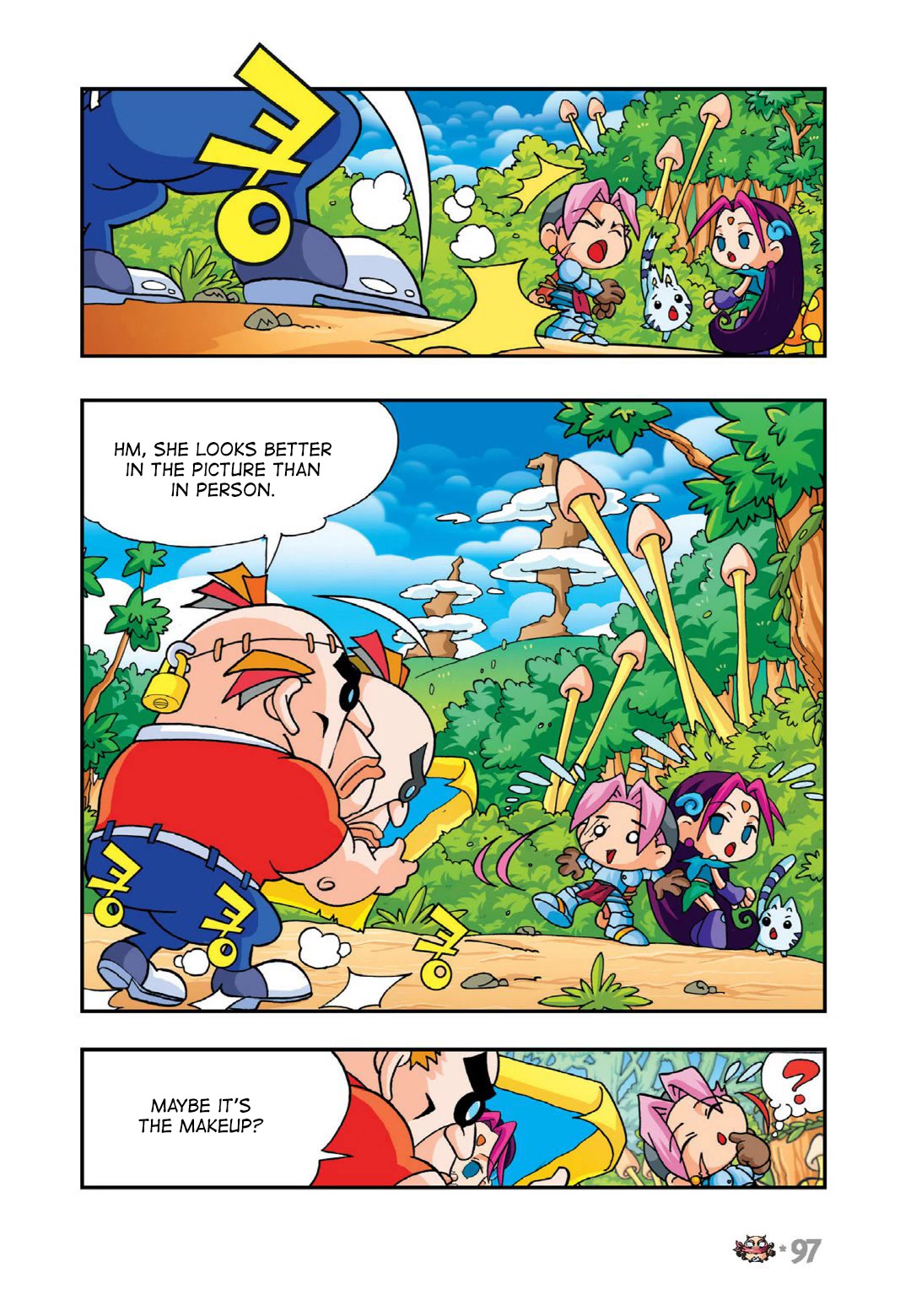 Comic Maplestory Offline RPG Chapter 8 page 13 - Chapter 8: Nohead the Bounty Hunter
