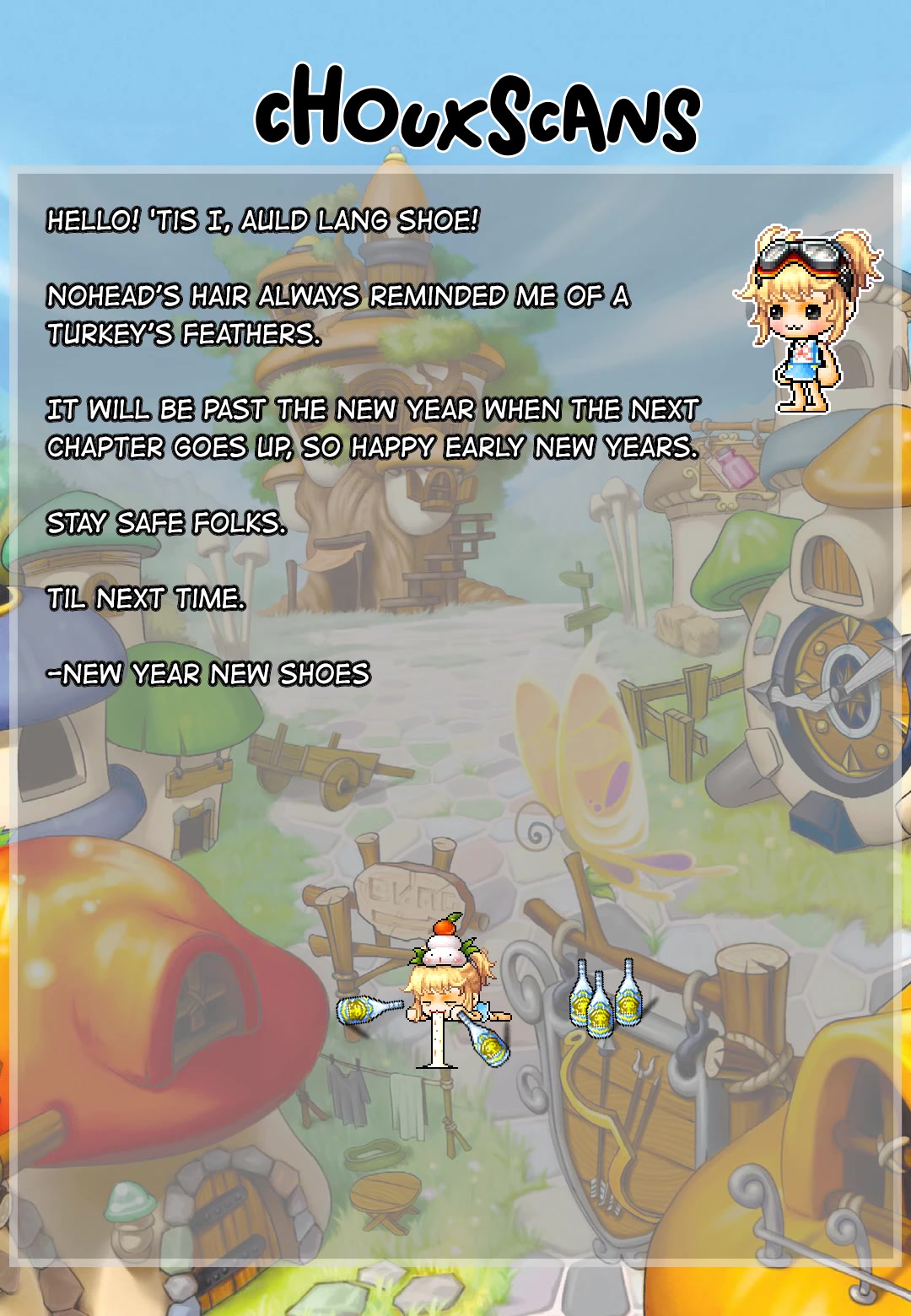 Comic Maplestory Offline RPG Chapter 8 page 43 - Chapter 8: Nohead the Bounty Hunter