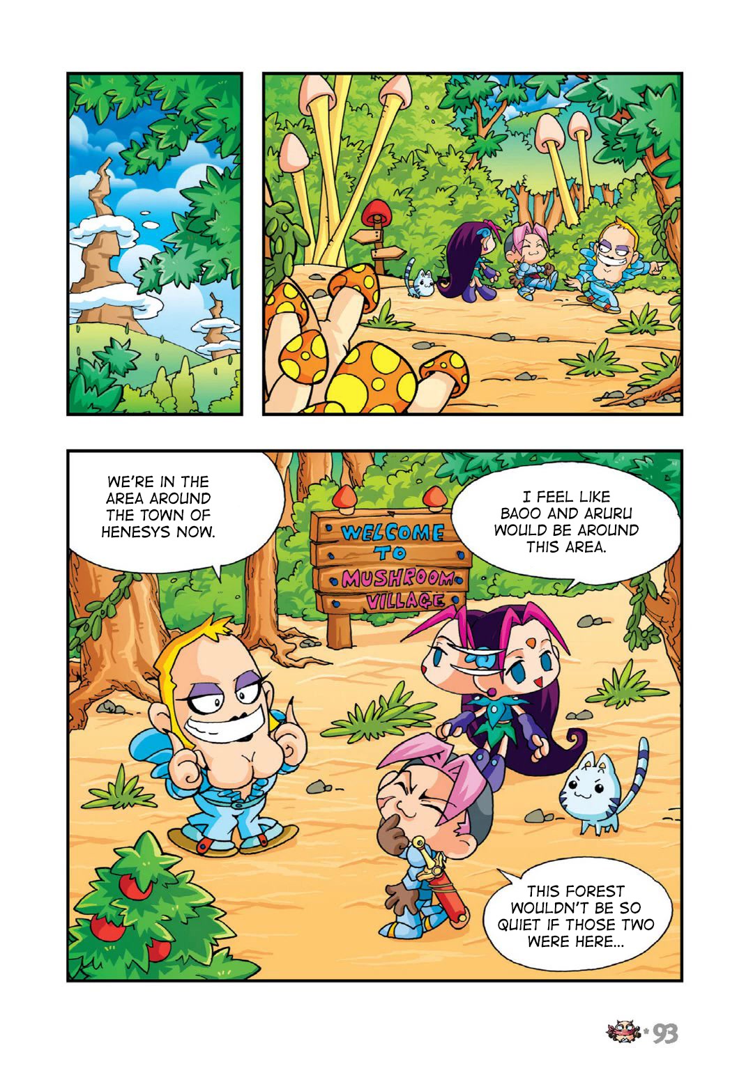 Comic Maplestory Offline RPG Chapter 8 page 9 - Chapter 8: Nohead the Bounty Hunter