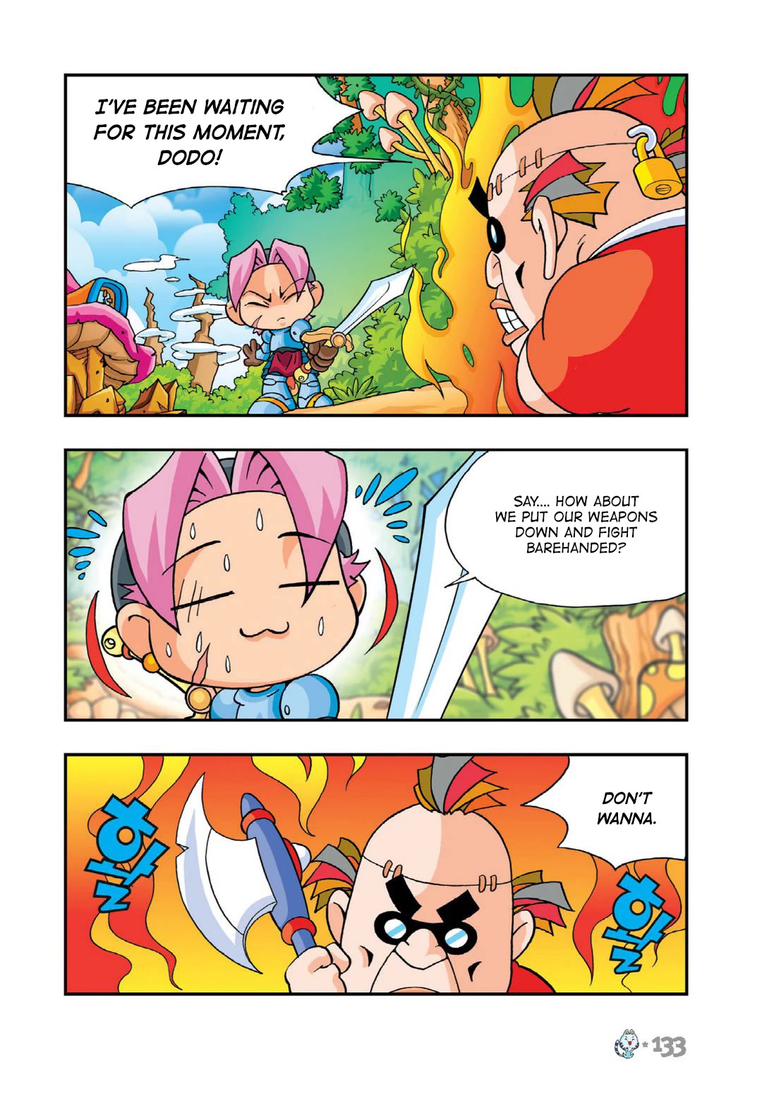 Comic Maplestory Offline RPG Chapter 9 page 11 - Chapter 9: Reunited Aruru