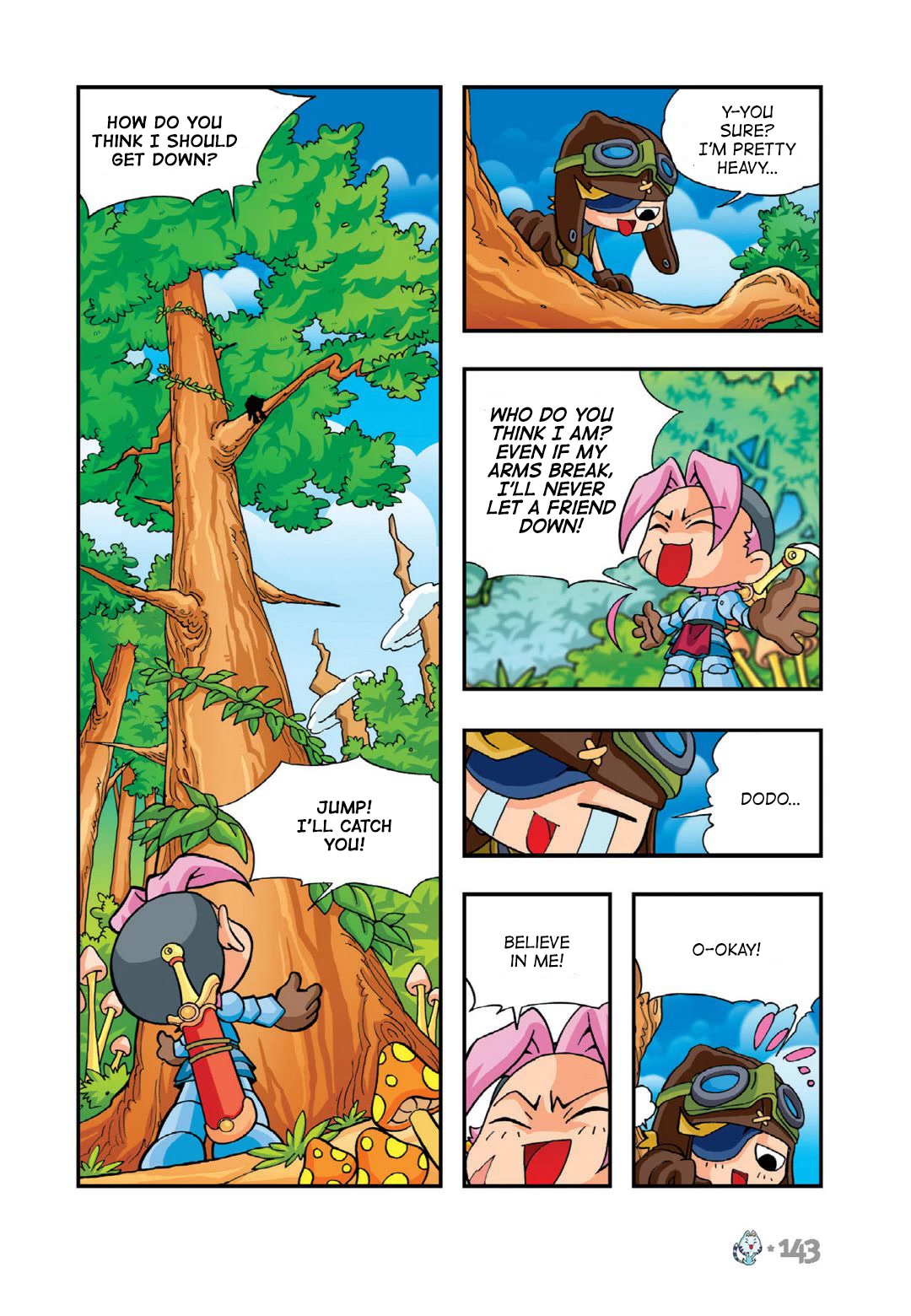 Comic Maplestory Offline RPG Chapter 9 page 21 - Chapter 9: Reunited Aruru
