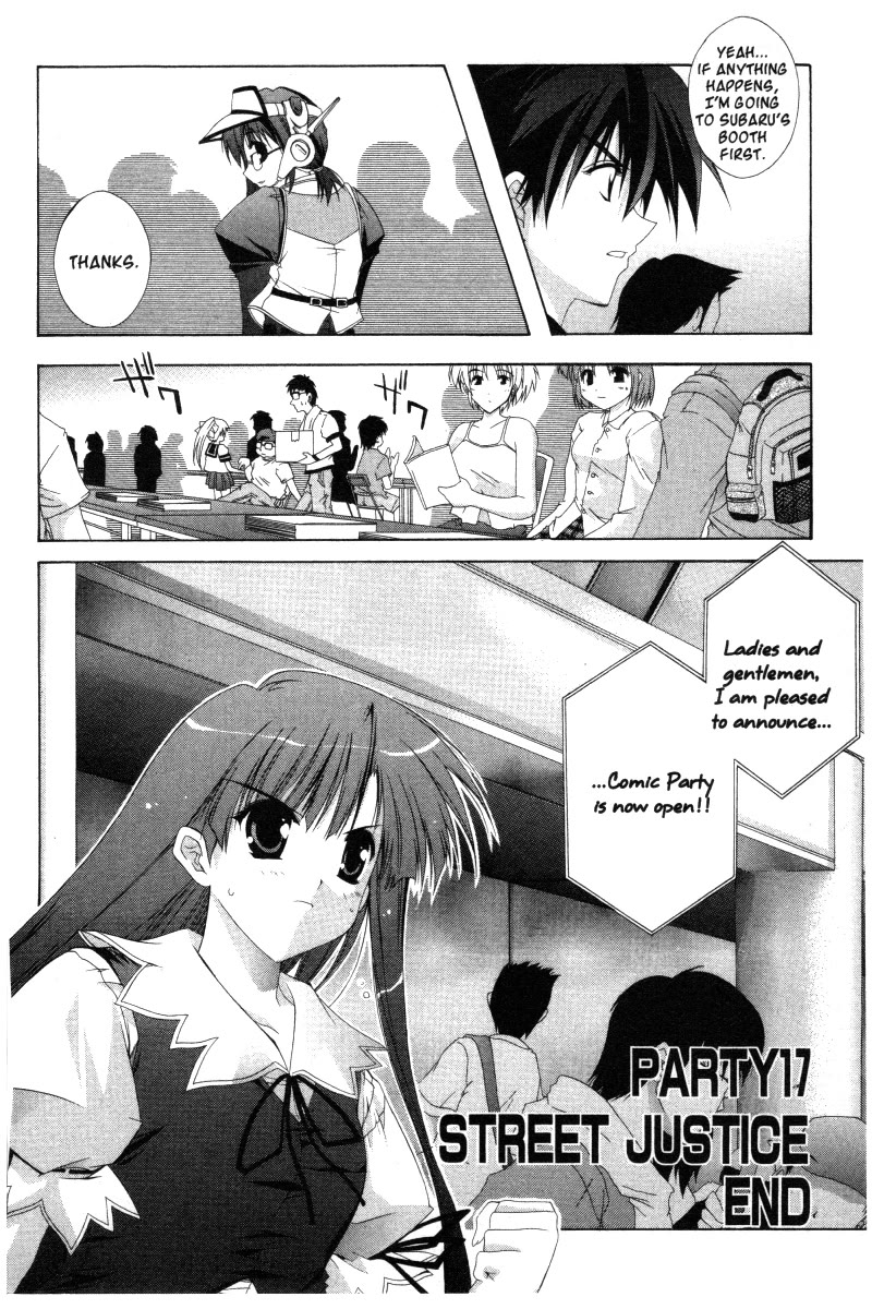 Comic Party Chapter 17 page 20 - Chapter 17: STREET JUSTICE