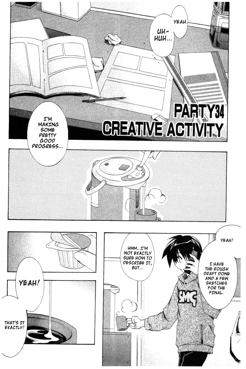 Comic Party Chapter 34 page 1 - Chapter 34: CREATIVE ACTIVITY