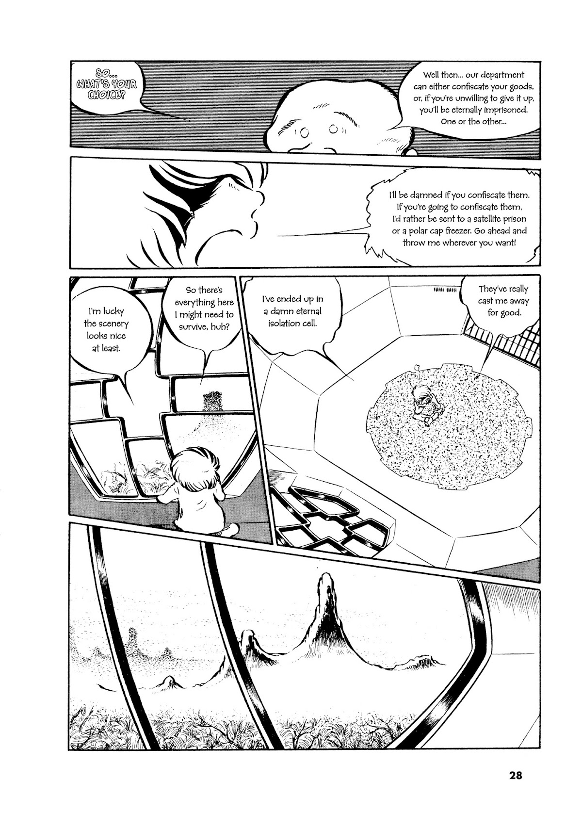 Comic S - Hayakawa Publishing 70th Anniversary Comic Anthology [Sci-Fi] Edition Chapter 2 page 4 - Chapter 2: Dual Isolation Cell Satellite