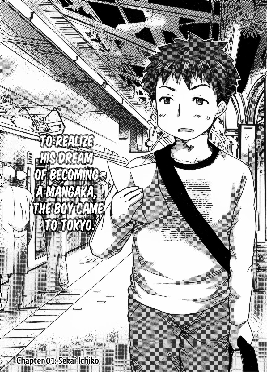 Comic Studio Chapter 1 page 6 - Chapter 1: Sekai Ichiko