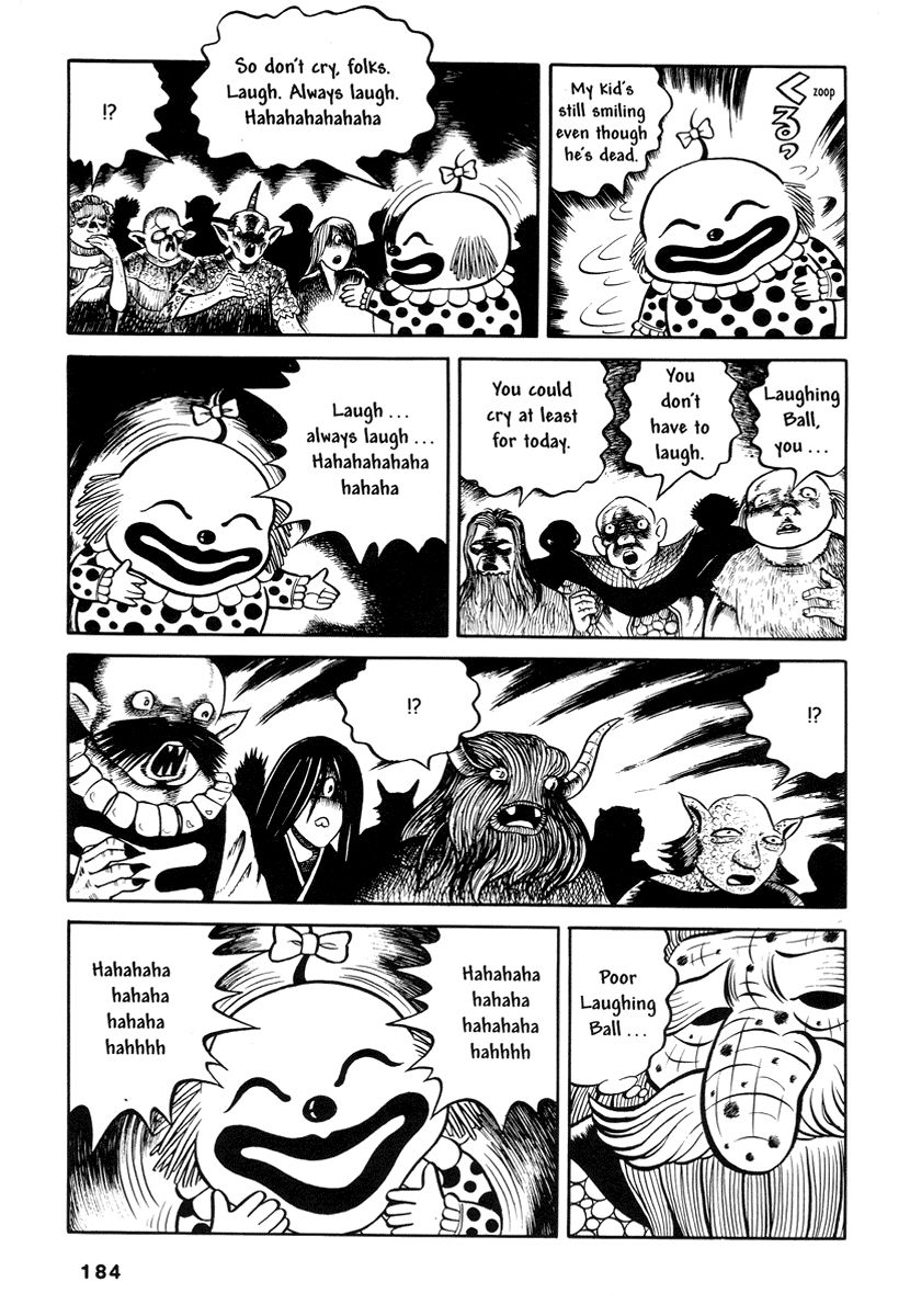 Comics Underground Japan Chapter 13 page 17 - Chapter 13: Laughing Ball [Hideshi Hino]