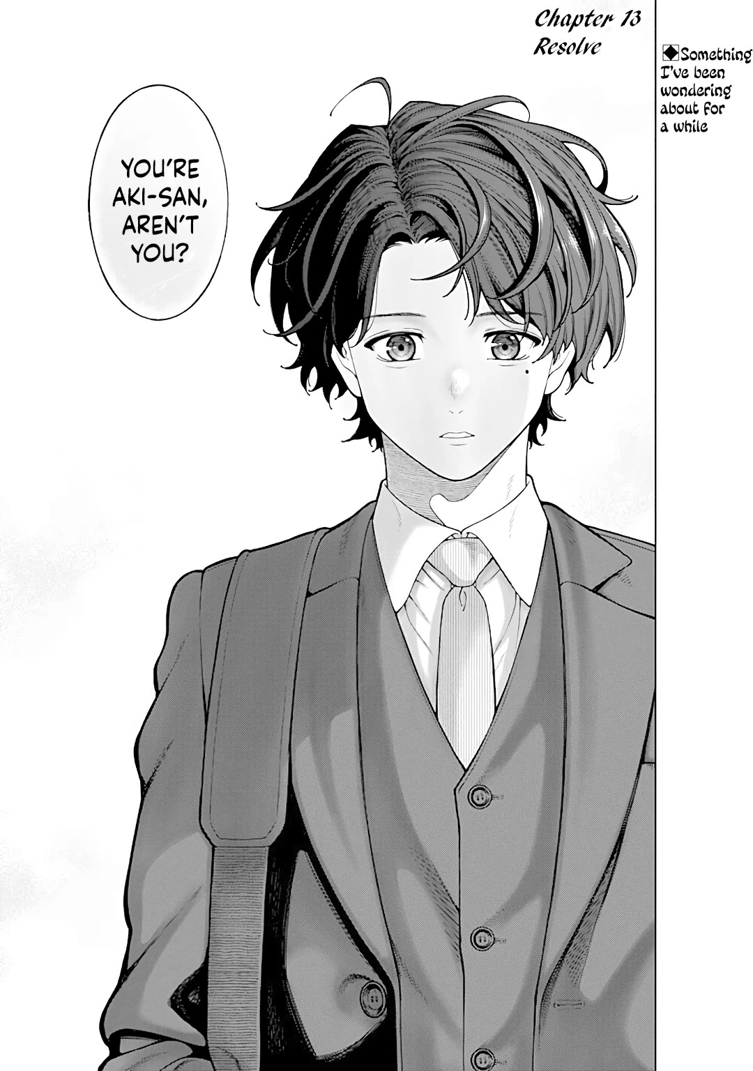 Company and Private Life -On and Off- Chapter 13.1 page 1 - Chapter 13.1: Resolve