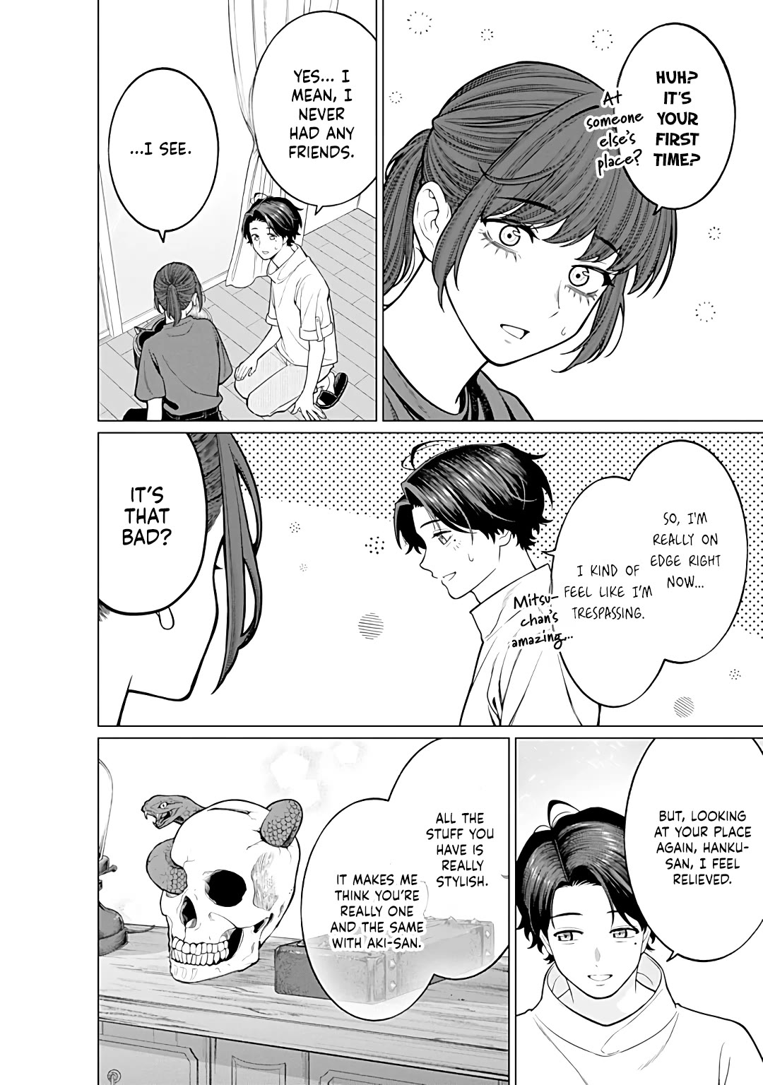 Company and Private Life -On and Off- Chapter 18 page 15 - Chapter 18: Hanku-san's Place