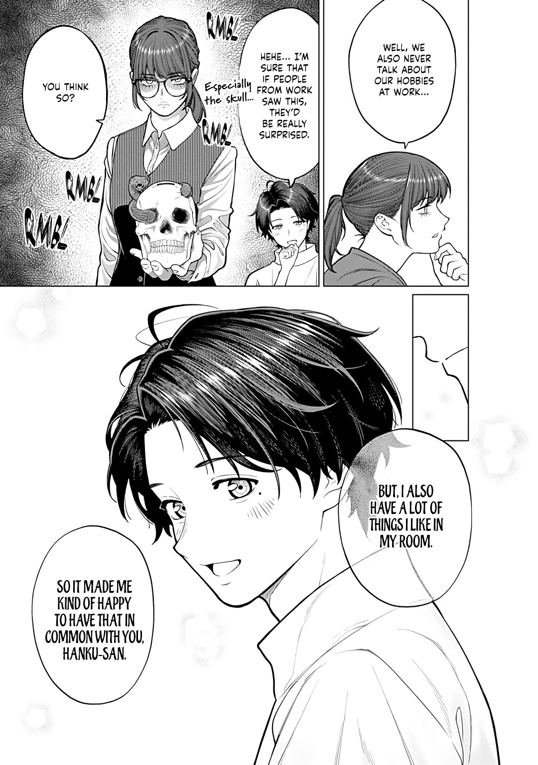Company and Private Life -On and Off- Chapter 18 page 16 - Chapter 18: Hanku-san's Place
