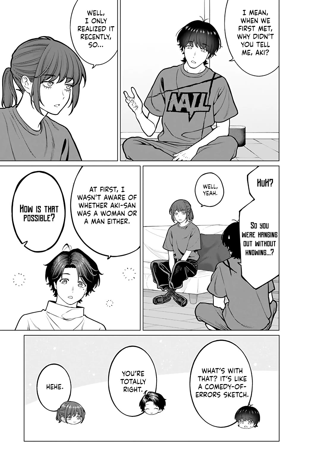 Company and Private Life -On and Off- Chapter 19 page 13 - Chapter 19: Three People
