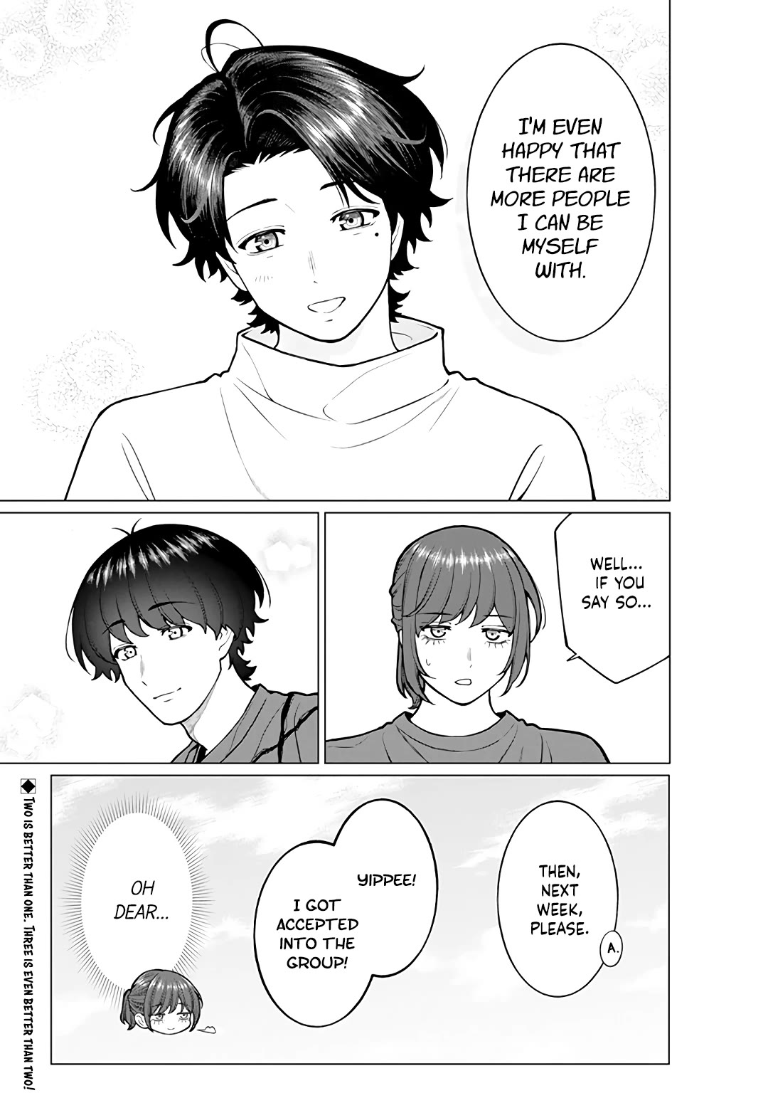 Company and Private Life -On and Off- Chapter 19 page 21 - Chapter 19: Three People