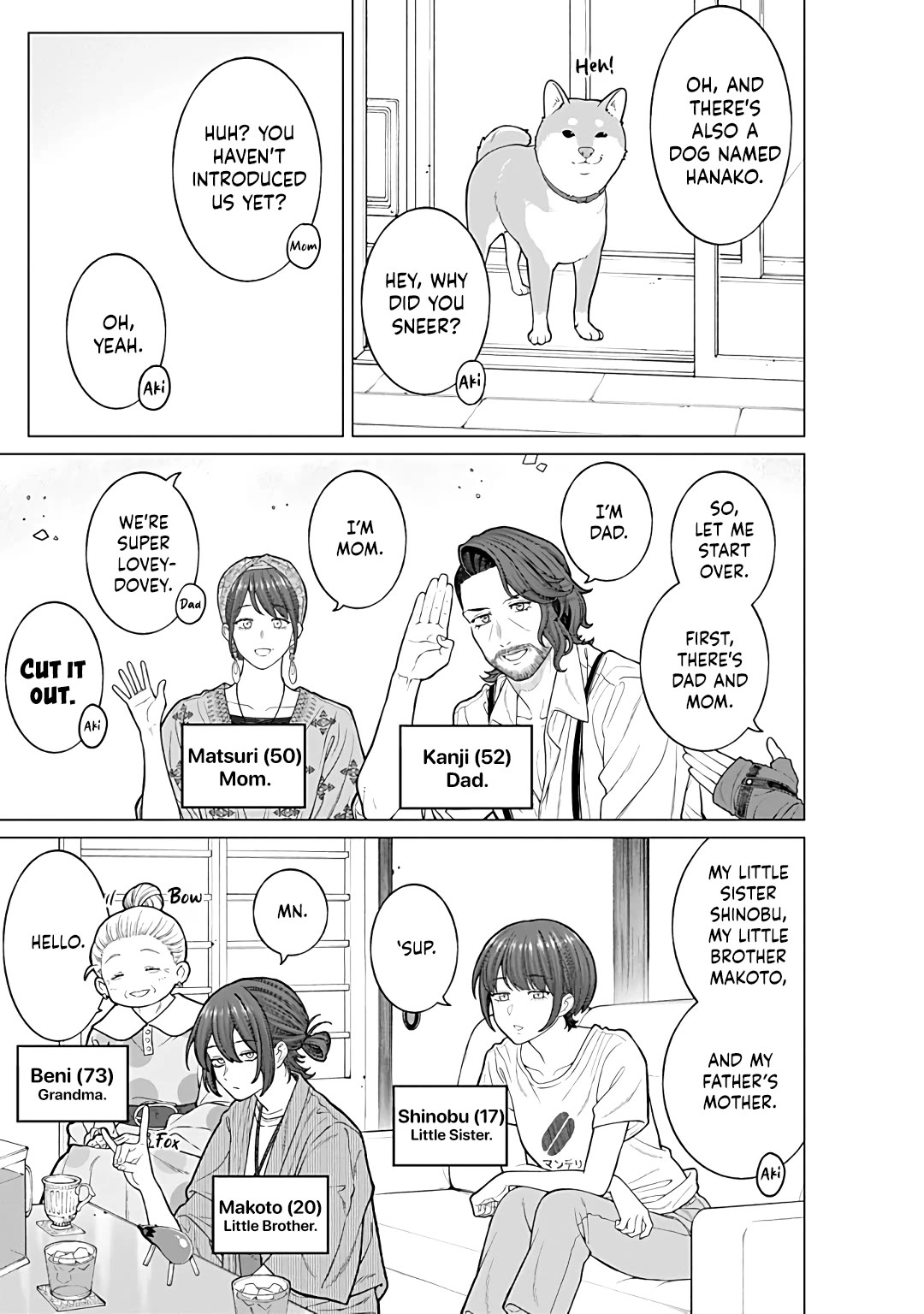Company and Private Life -On and Off- Chapter 25 page 9 - Chapter 25: The Hanku Family