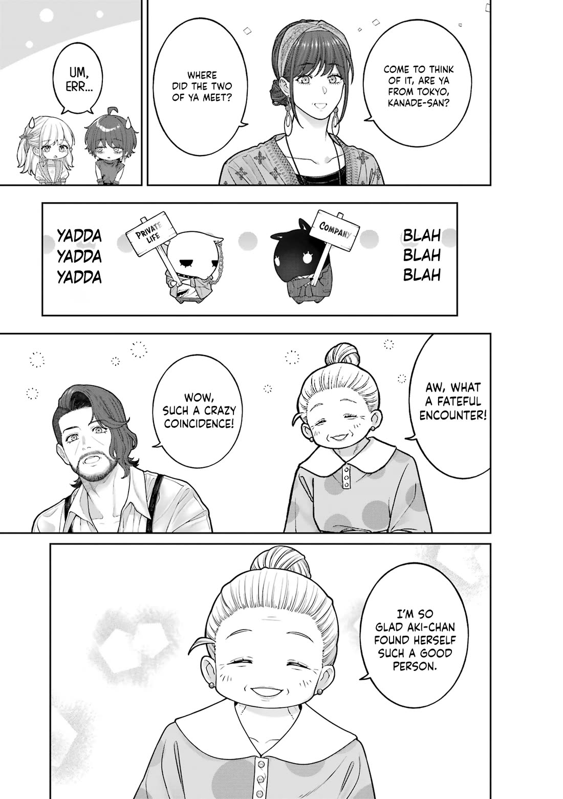 Company and Private Life -On and Off- Chapter 26 page 9 - Chapter 26: I'm Really Glad I Came Here