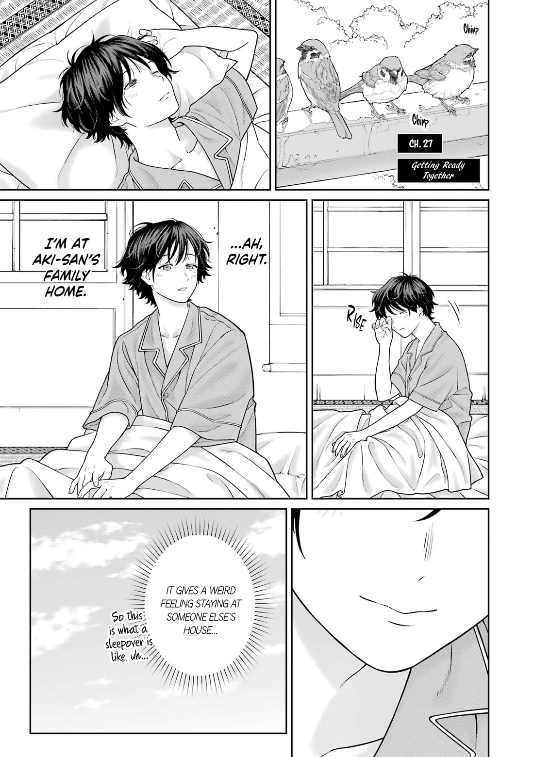 Company and Private Life -On and Off- Chapter 27 page 1 - Chapter 27: Getting Ready Together