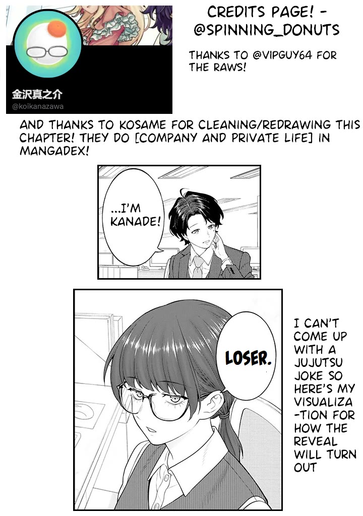 Company and Private Life -On and Off- Chapter 9.1 page 8 - Chapter 9.1
