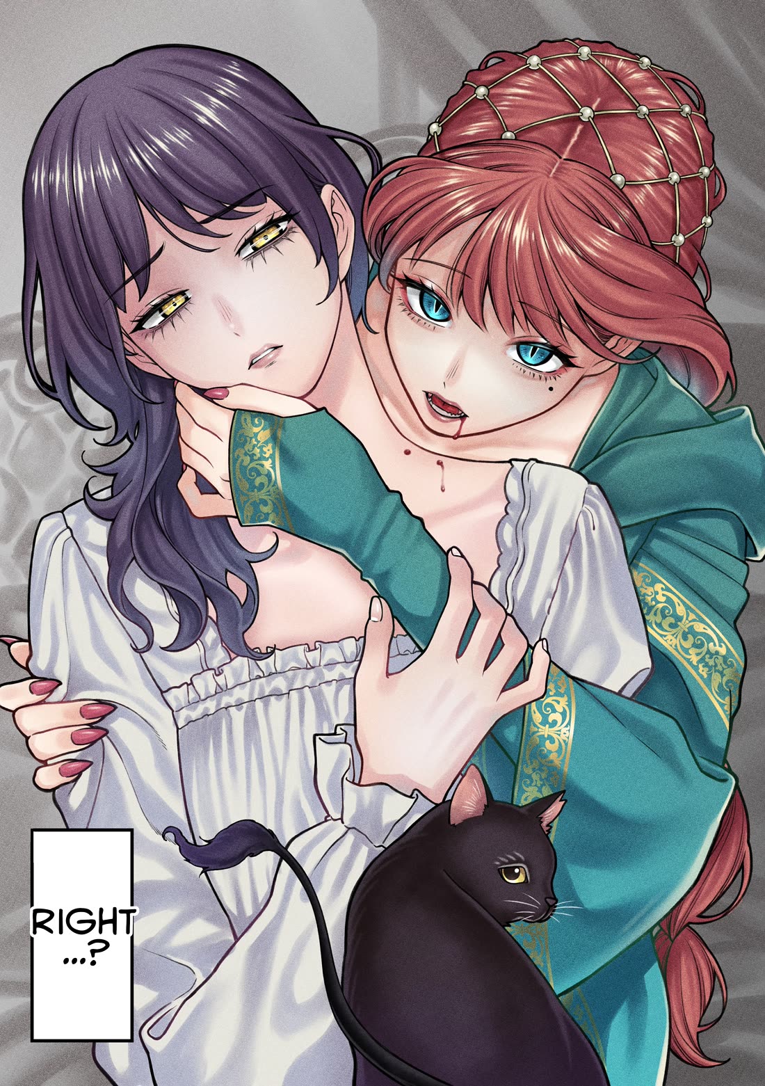 Company and Private Life Chapter 115.5 page 3 - Chapter 115.5: Offshot: Carmilla (Halloween)