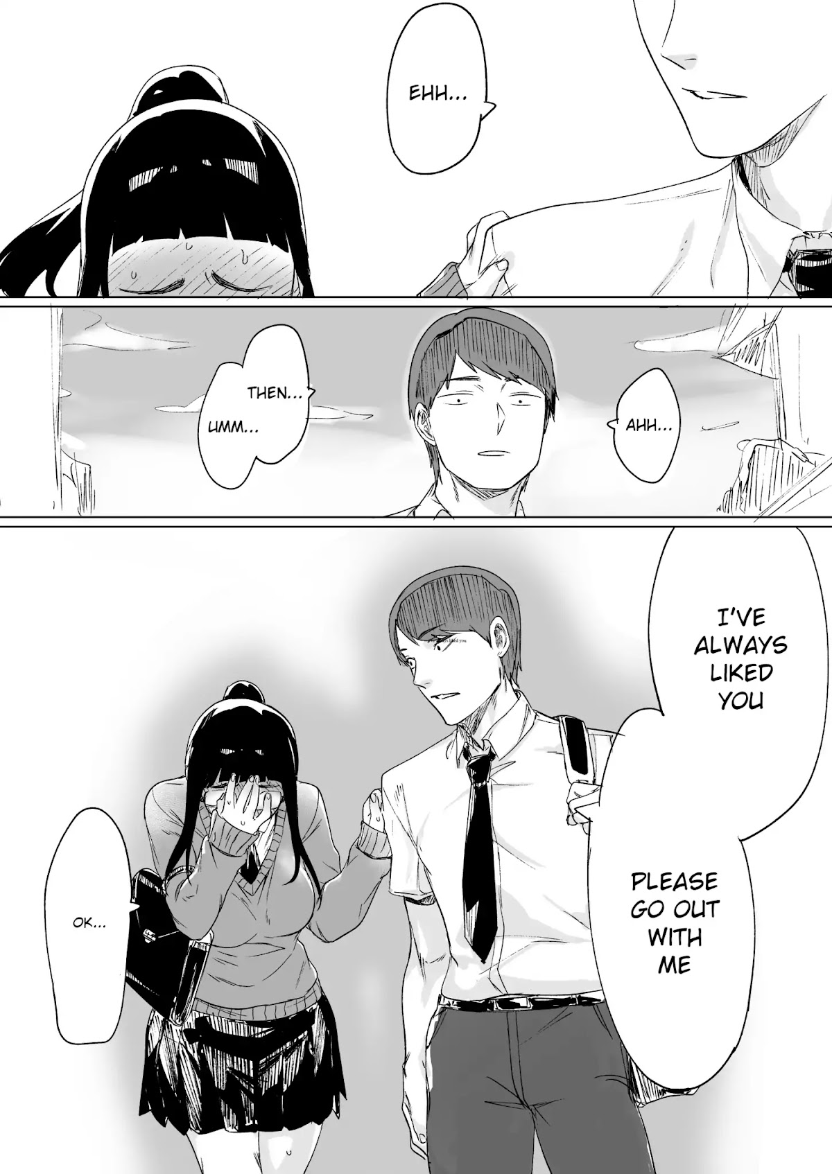 Confessing to My Childhood Friend Who’s Worried She’s Plain Chapter 1 page 4 - Chapter 1