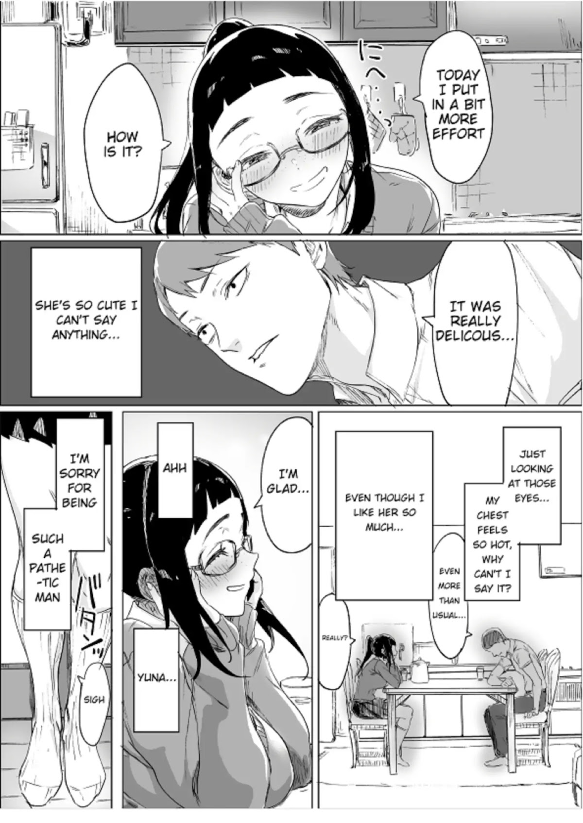 Confessing to My Childhood Friend Who’s Worried She’s Plain Chapter 2 page 3 - Chapter 2
