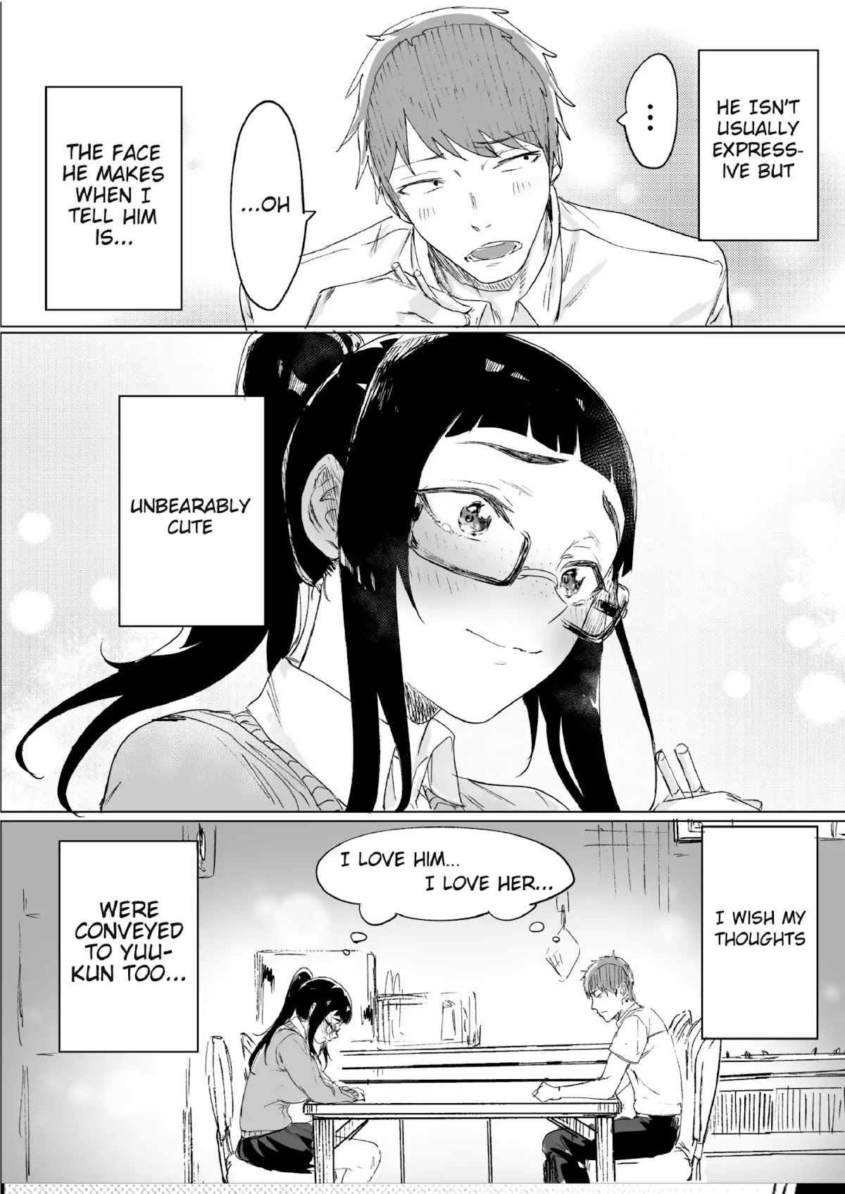 Confessing to My Childhood Friend Who’s Worried She’s Plain Chapter 3 page 4 - Chapter 3