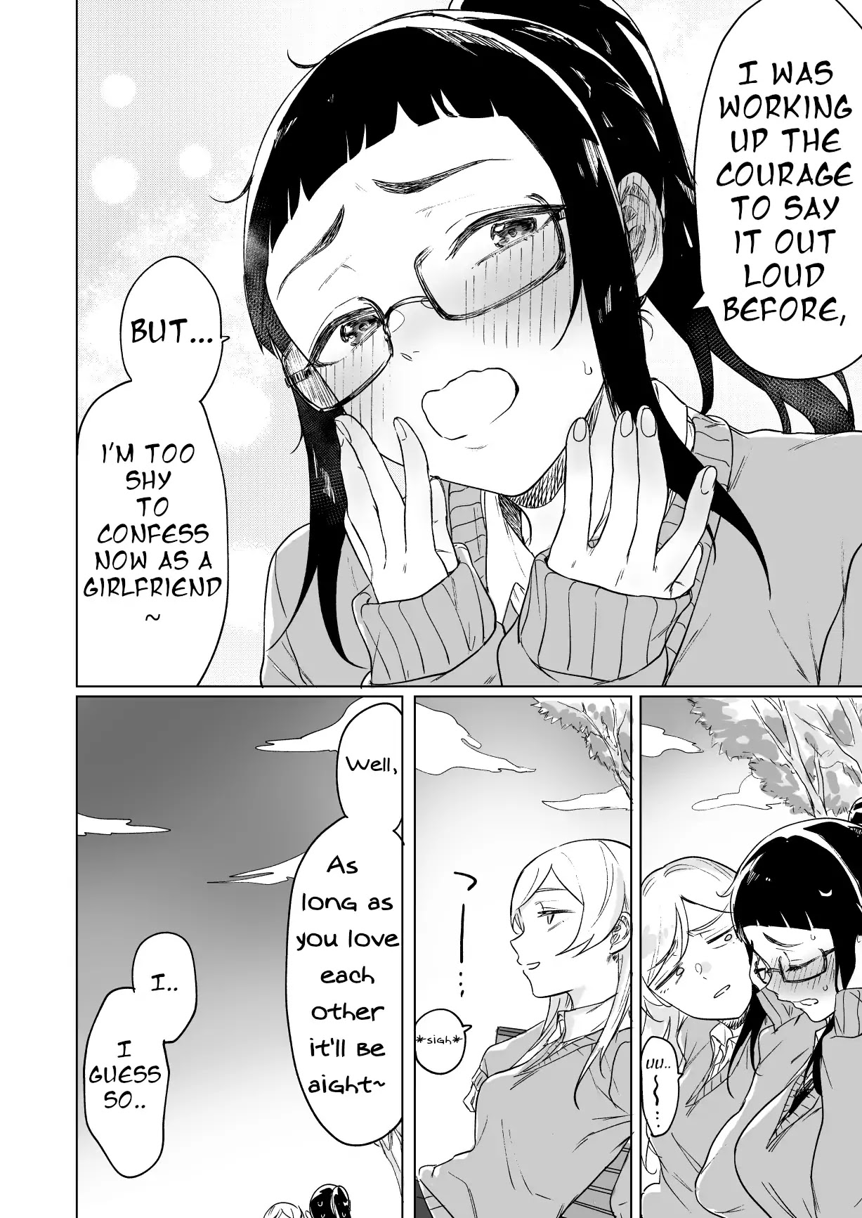 Confessing to My Childhood Friend Who’s Worried She’s Plain Chapter 4 page 4 - Chapter 4