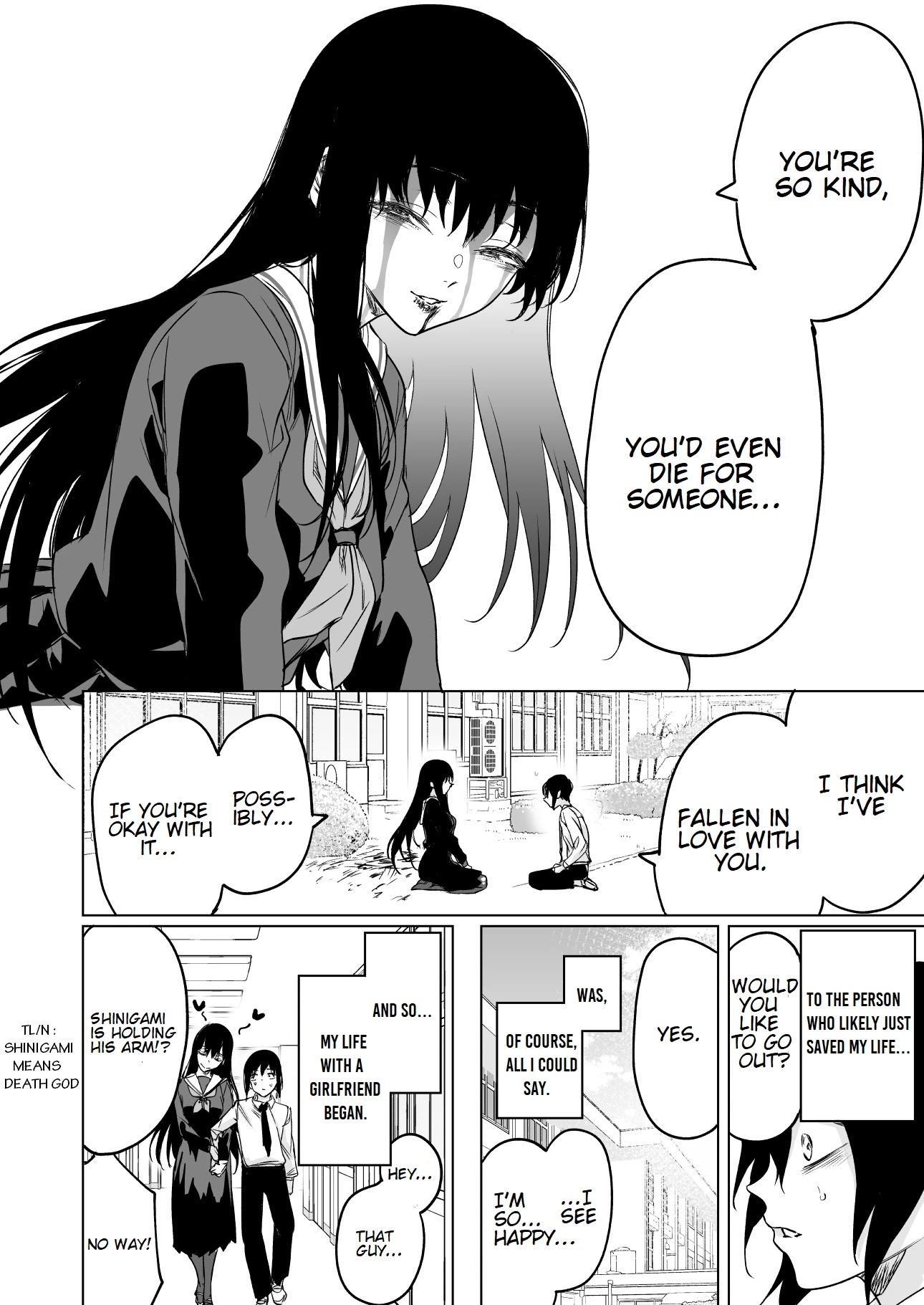 Confession Series Chapter 11 page 4 - Chapter 11: You’re so kind, you’d even die for someone…