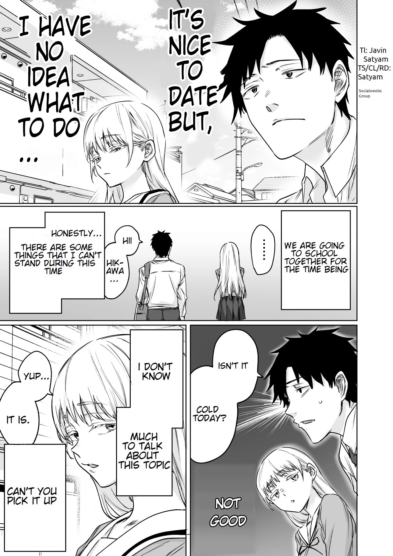 Confession Series Chapter 4 page 1 - Chapter 4: Hikawa's Frozen Heart Quickly melts (2)