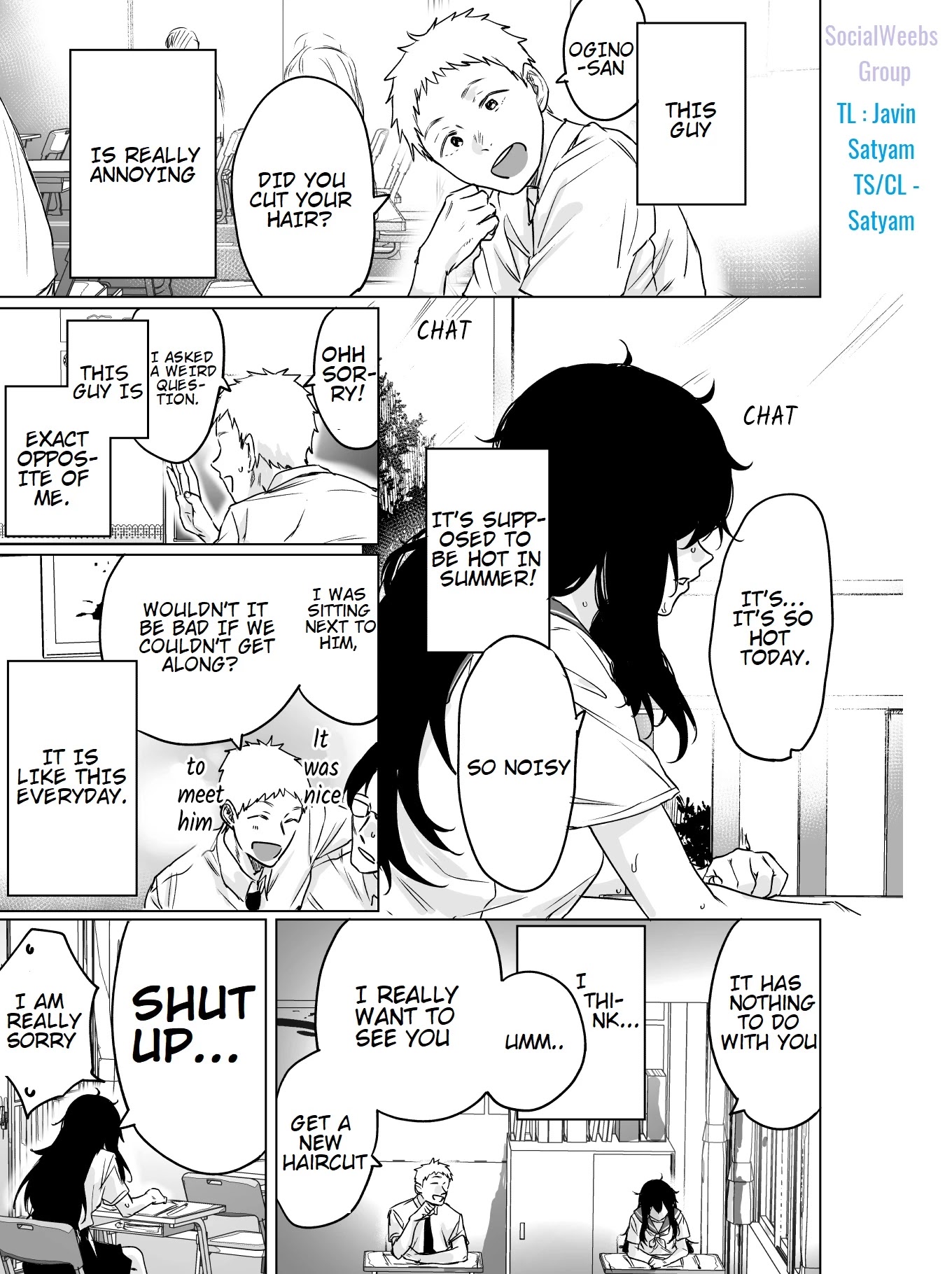 Confession Series Chapter 6 page 1 - Chapter 6: This Guy is really annoying