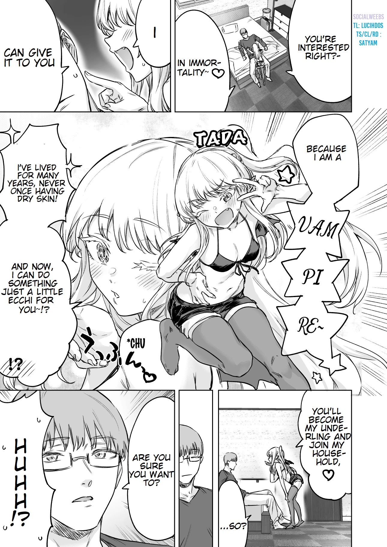 Confession Series Chapter 9 page 1 - Chapter 9: I finally have a follower