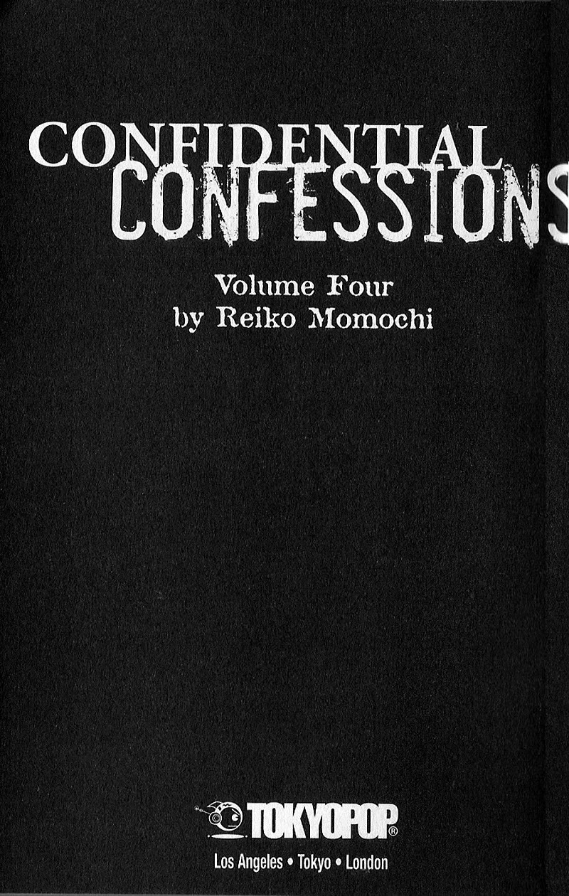Confidential Confessions Vol.4 Chapter 1 page 3 - Vol.4 Chapter 1: Pain