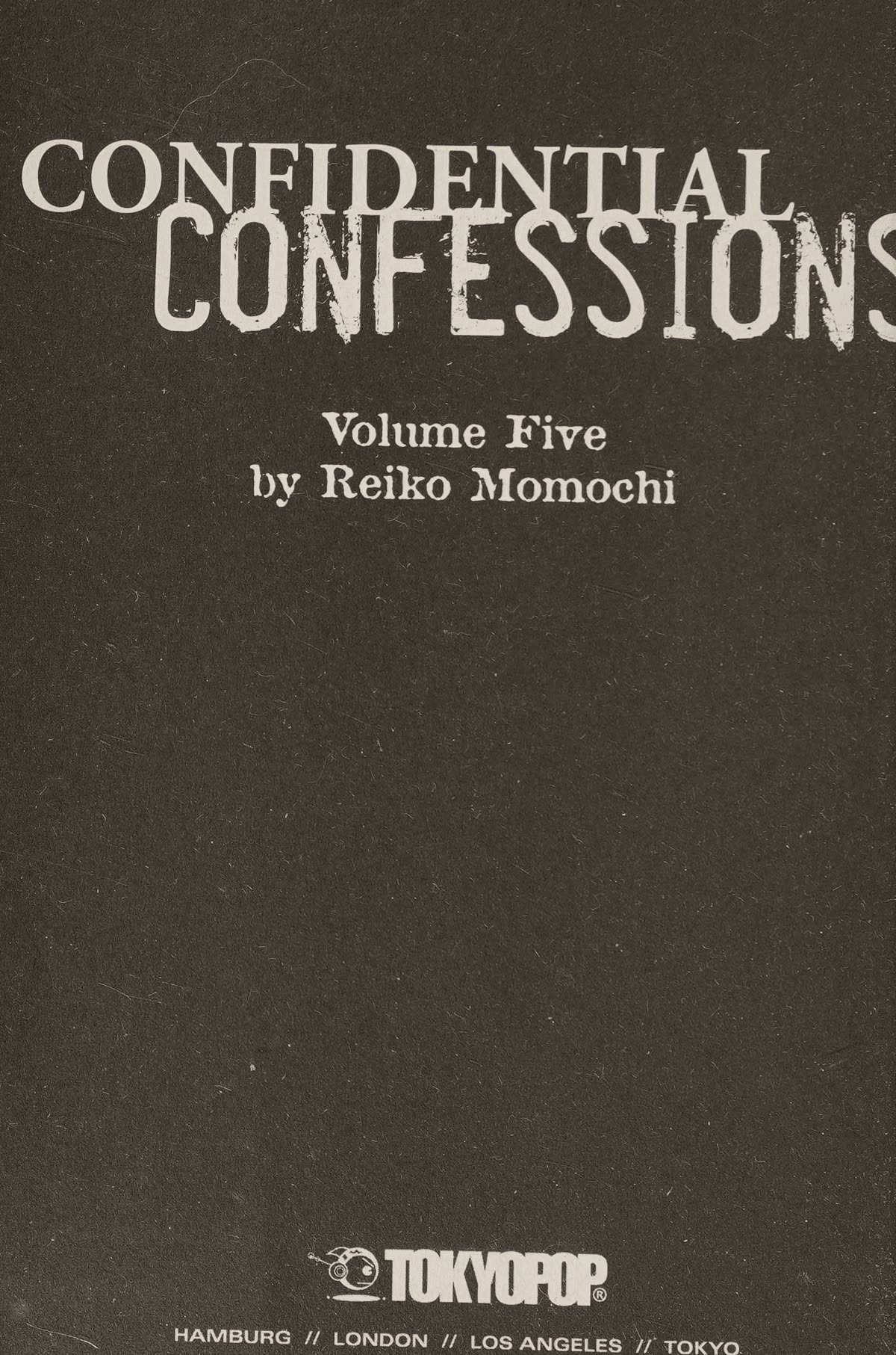 Confidential Confessions Chapter 5.1 page 2 - Vol.5 Chapter 1: Secret