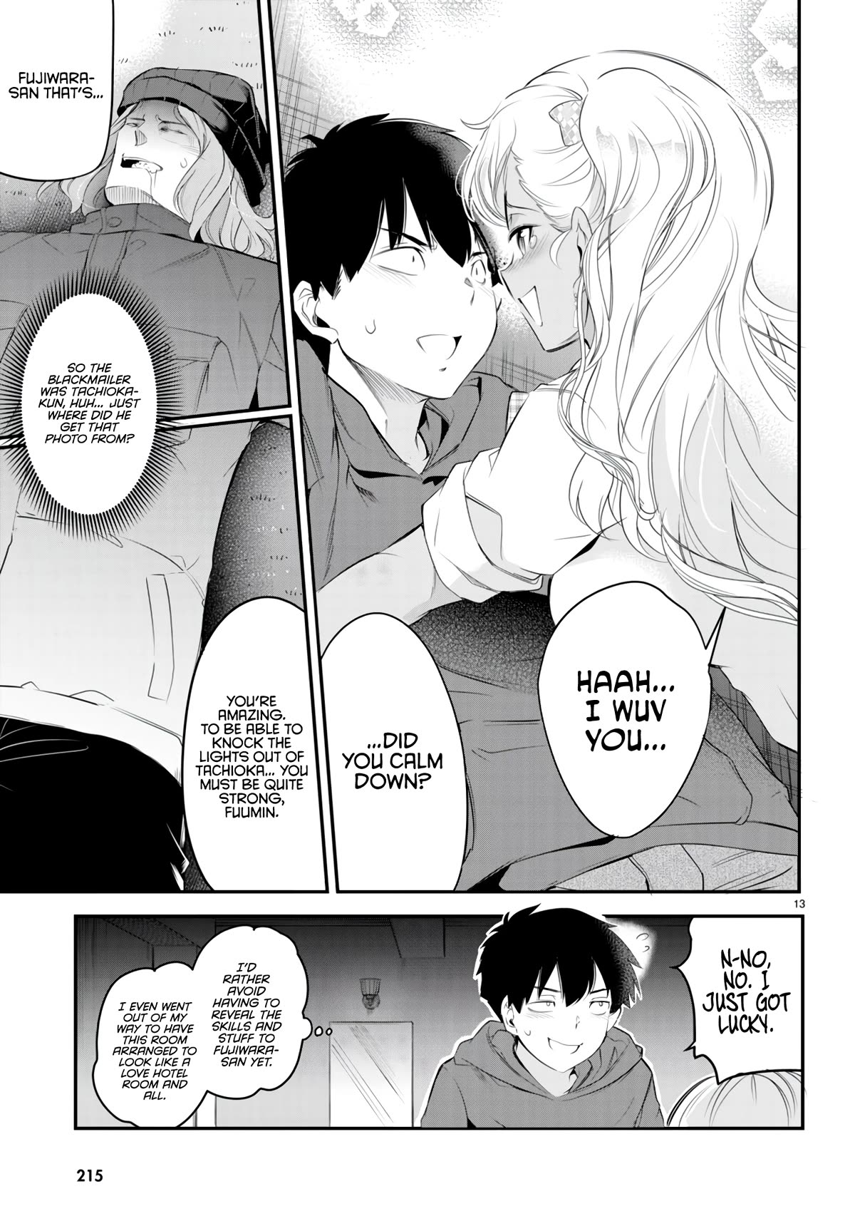 Confinement King Chapter 11 page 14 - Chapter 11: I Like, Really, Really Like You. I Love You. I Love You for Real.