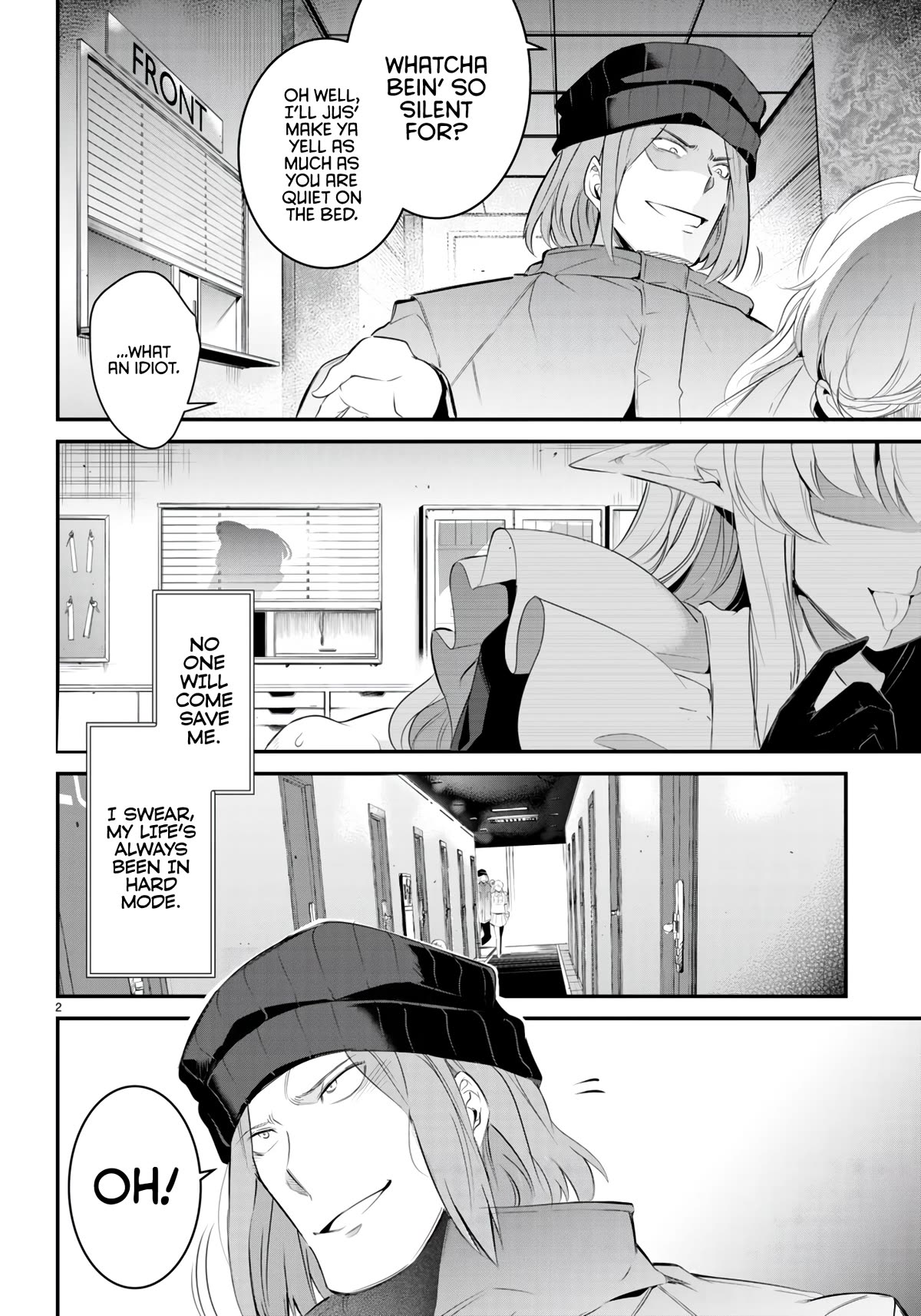 Confinement King Chapter 11 page 3 - Chapter 11: I Like, Really, Really Like You. I Love You. I Love You for Real.