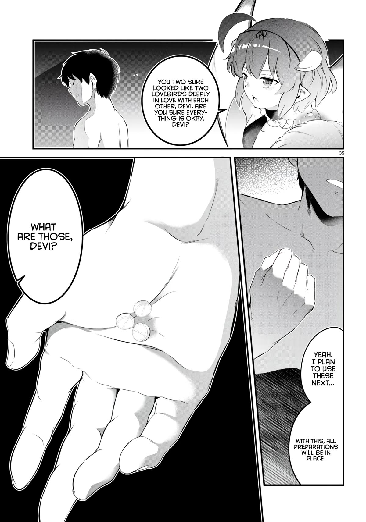 Confinement King Chapter 11 page 36 - Chapter 11: I Like, Really, Really Like You. I Love You. I Love You for Real.