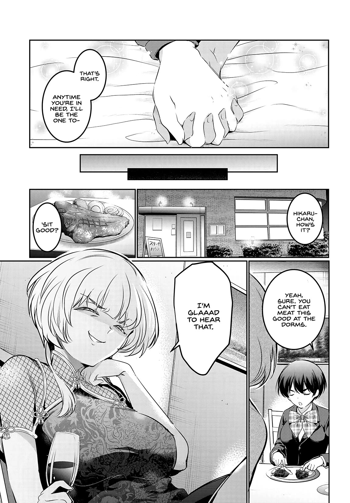 Confinement King Chapter 18 page 32 - Chapter 18: The Warmth From Held Hands