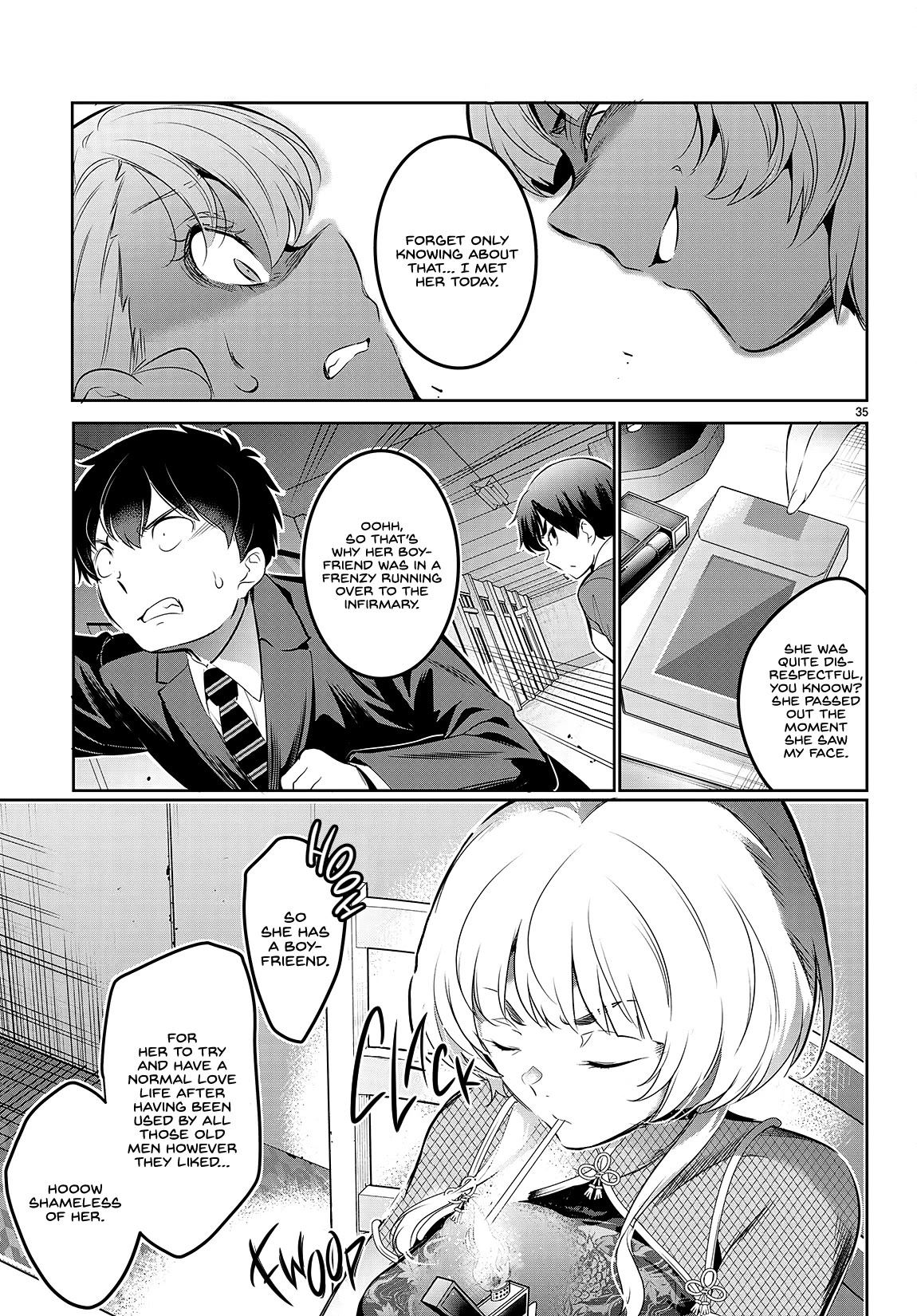 Confinement King Chapter 18 page 36 - Chapter 18: The Warmth From Held Hands