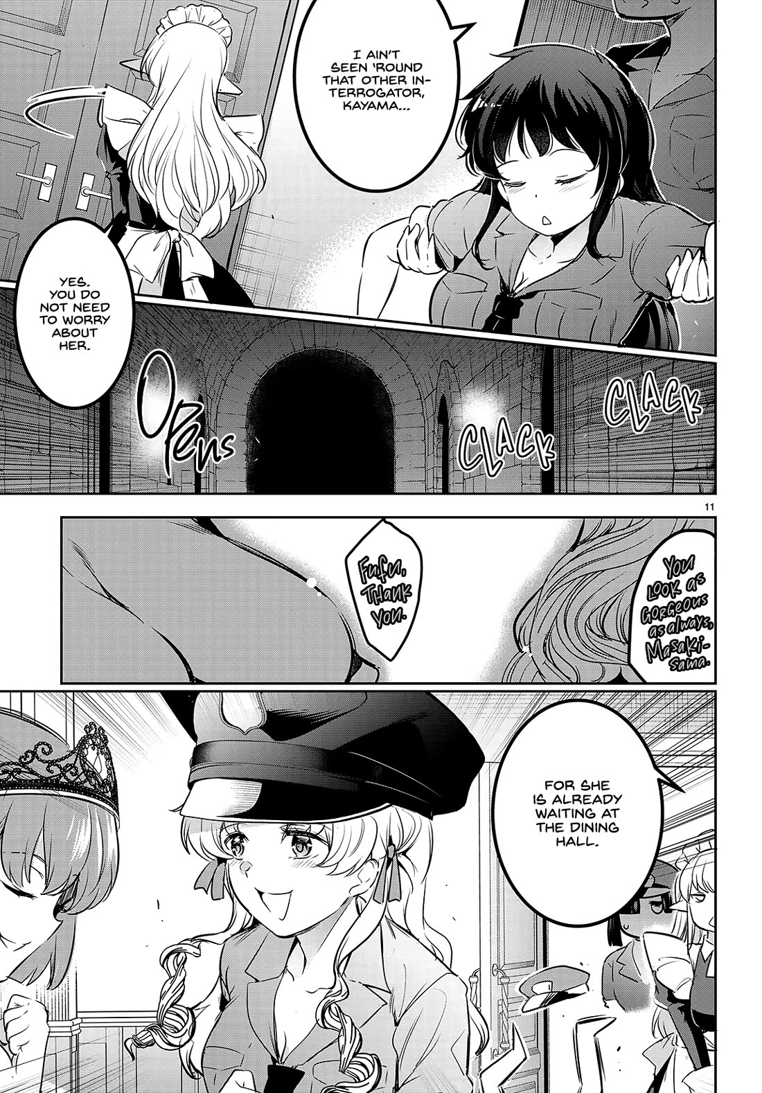 Confinement King Chapter 19 page 12 - Chapter 19: Interrogators are Justice