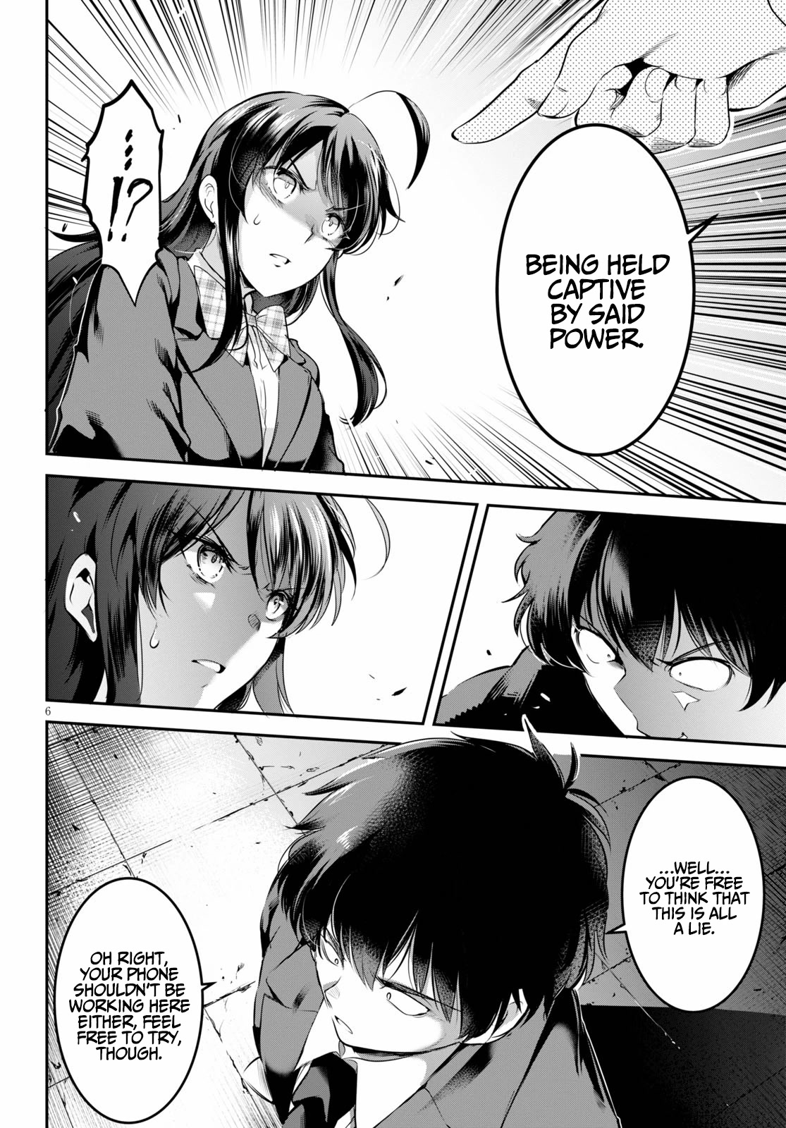 Confinement King Chapter 2 page 7 - Chapter 2: The brainwashing program begins.